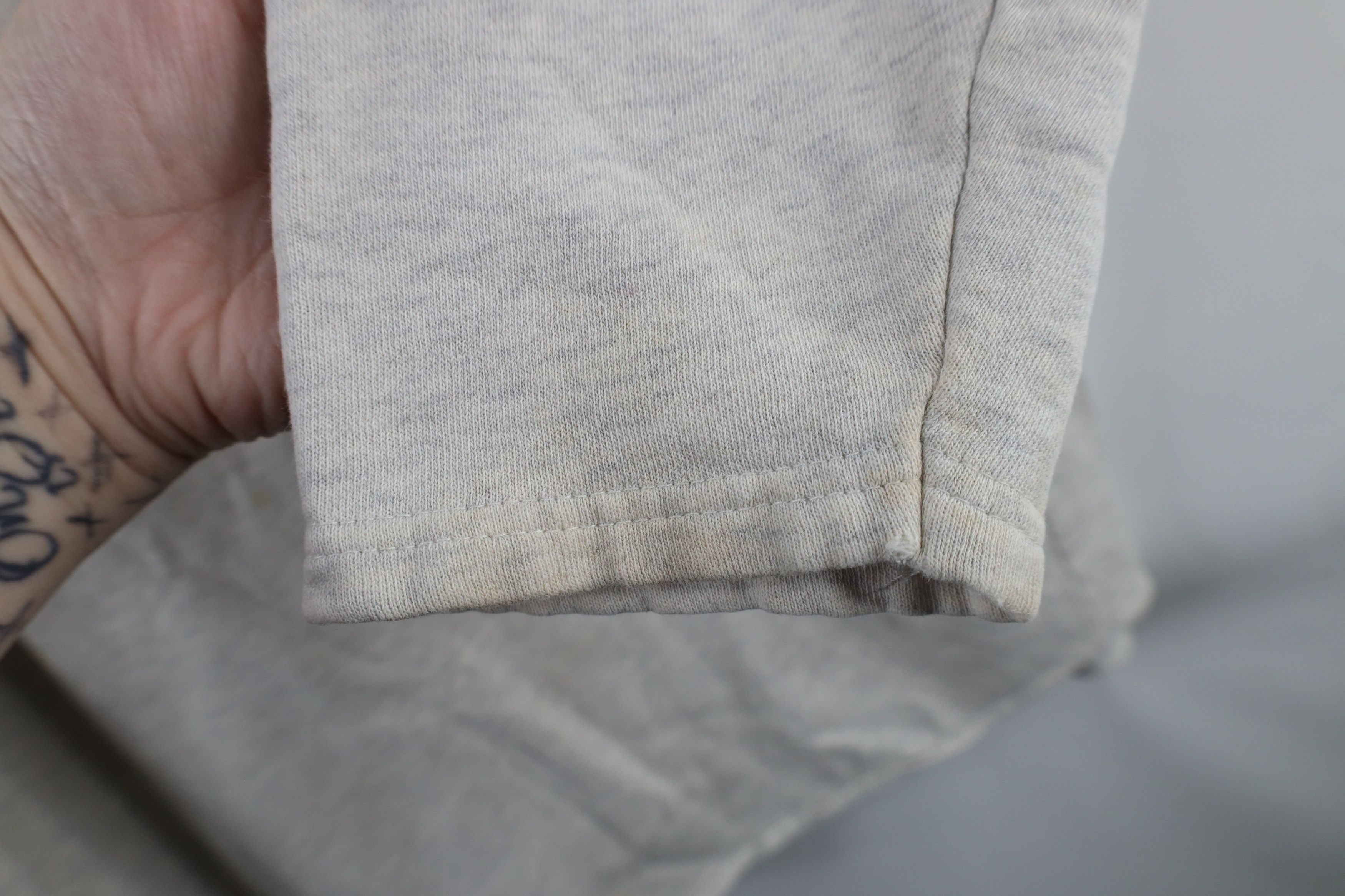 Abercrombie & Fitch Vintage 90s Abercrombie & Fitch Blank Henley Sweatshirt Gray Size US M / EU 48-50 / 2 - 7 Thumbnail