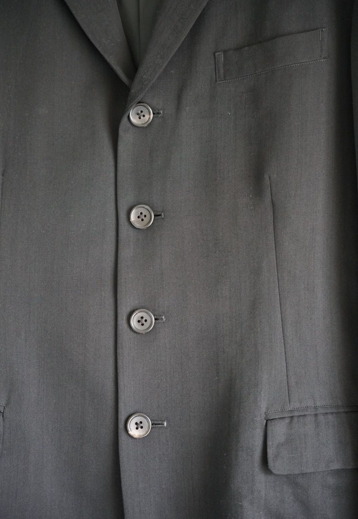 Yohji Yamamoto Yohji Yamamoto 93aw Reggae Four-Button Blazer K4 Size US S / EU 44-46 / 1 - 3 Thumbnail