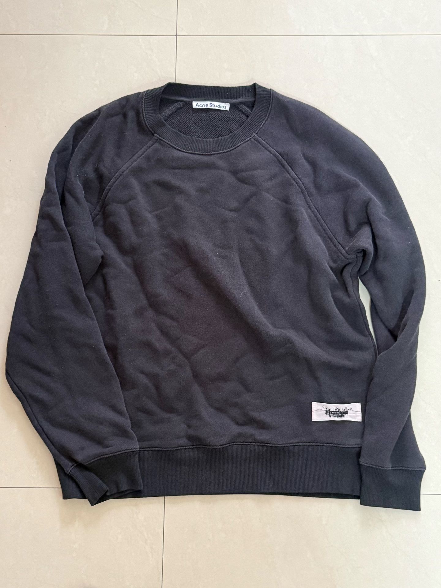 Acne Studios Acne Studios Crew Neck Logo Sweatshirt Size US M / EU 48-50 / 2 - 1 Thumbnail