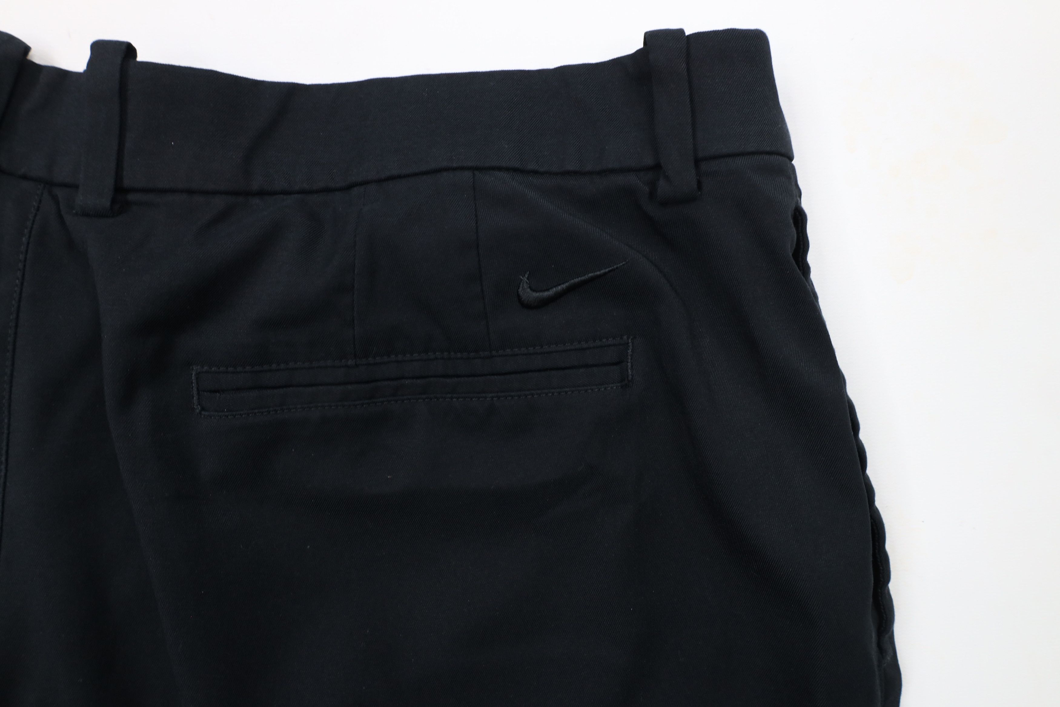 Nike × Vintage Nike Golf Wide Leg Stretch Tech Golfing Chino Pants Black Size US 42 / EU 58 - 11 Thumbnail