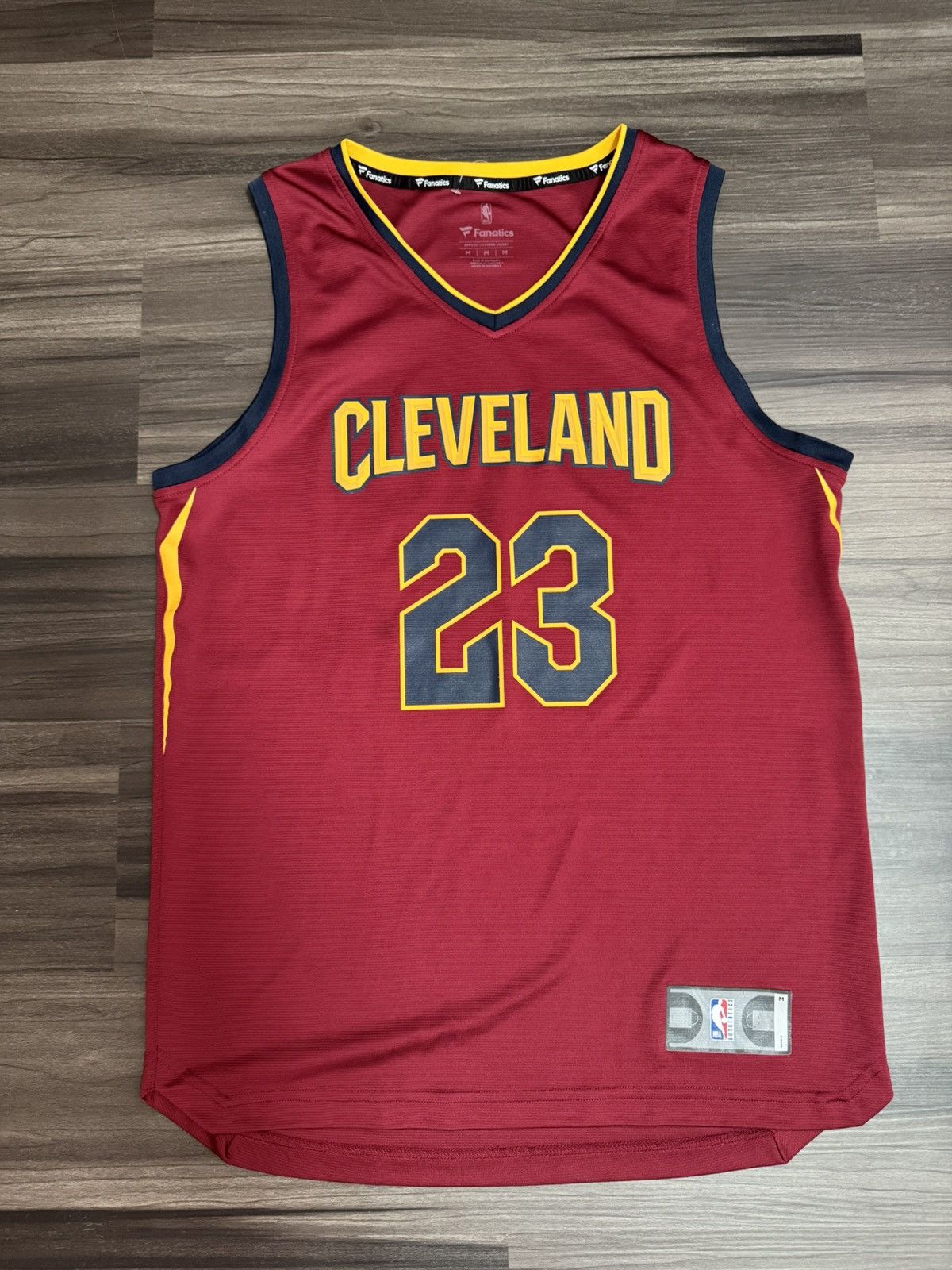 NBA Jersey #23 Cleveland Cavaliers Fanatics NBA Swingman Jersey Size US M / EU 48-50 / 2 - 1 Thumbnail