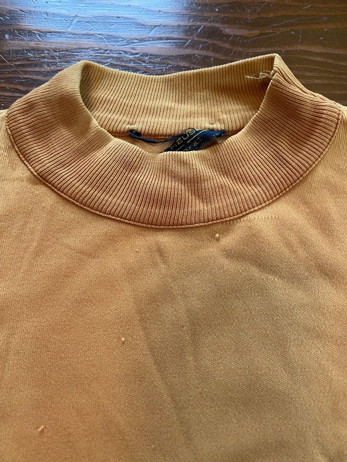 Retrofit × Van Heusen × Vintage Vintage 60’s Van Heusen Mod Mock Neck Poly Ringer Tee Shirt Size US M / EU 48-50 / 2 - 4 Thumbnail