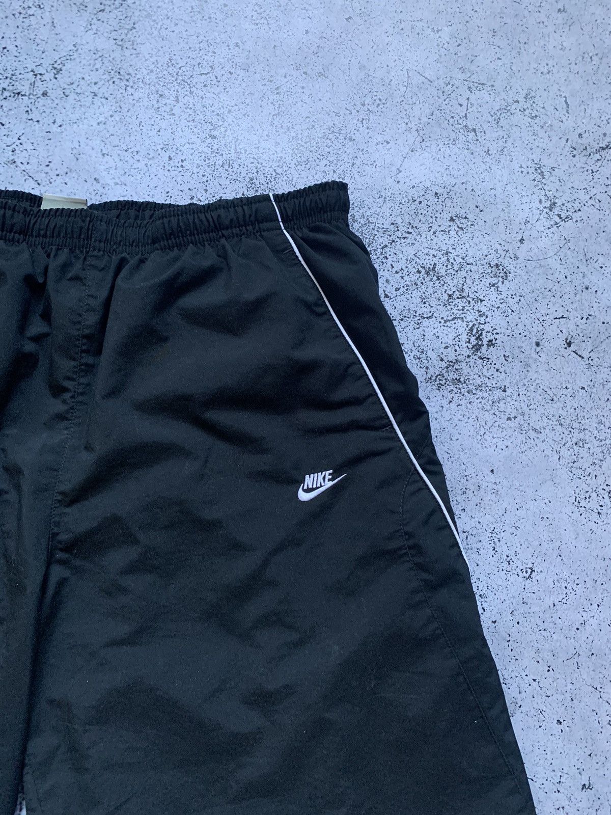 Vintage Nike Drill Shorts Small Swoosh USA Y2K TN ACG