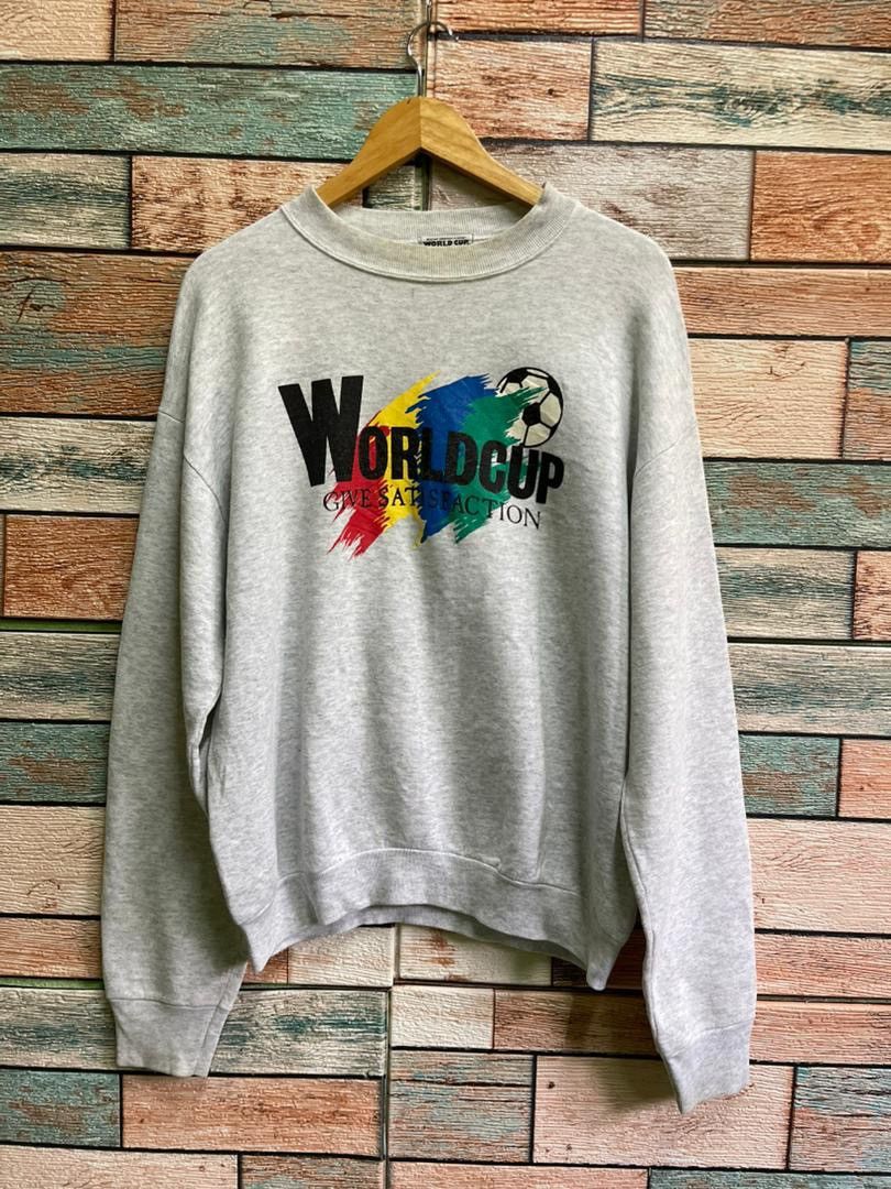 Fruit Of The Loom Vintage 90s World Cup Sweatshirt Fruit of the Loom USA Made Size US M / EU 48-50 / 2 - 1 Thumbnail