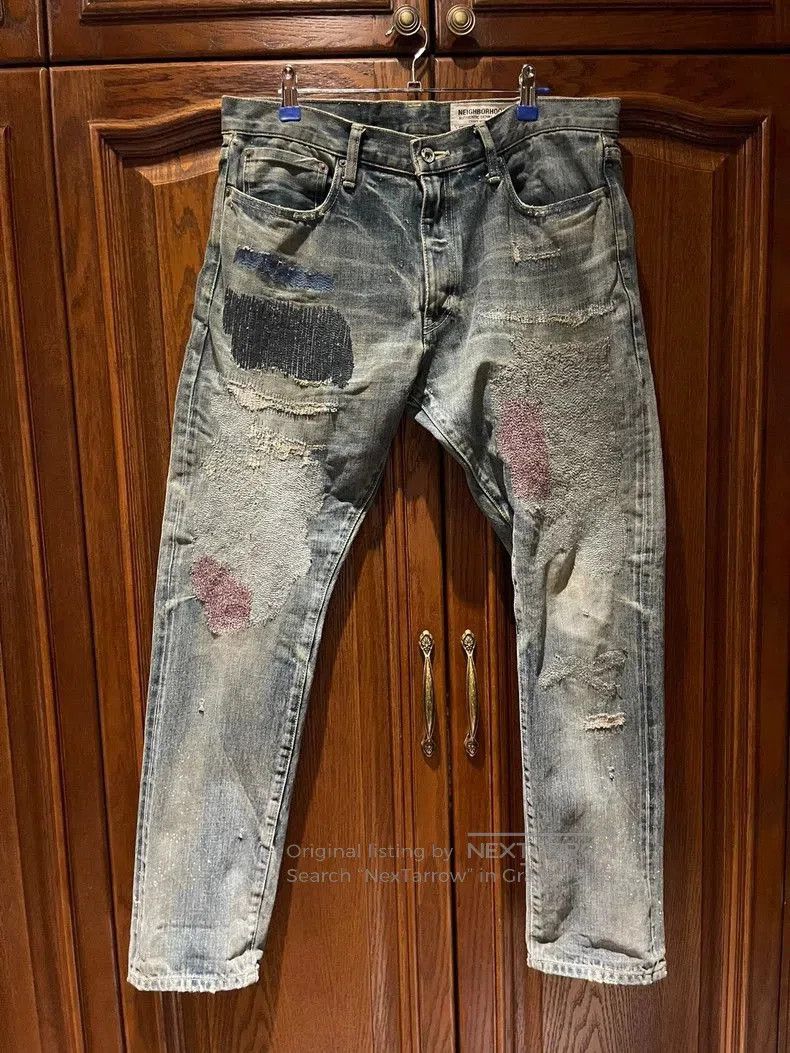 Neighborhood Neighborhood NBHD 17AW Denim Jeans. Size US 34 / EU 50 - 1 Thumbnail