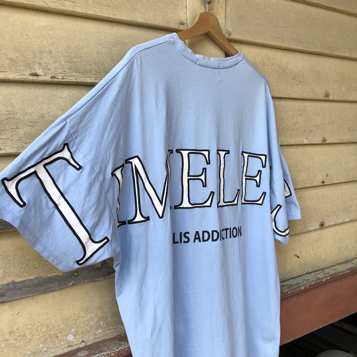 Japanese Brand GALLIS ADDICTION Over Saiz Tshirt Size US XL / EU 56 / 4 - 3 Thumbnail