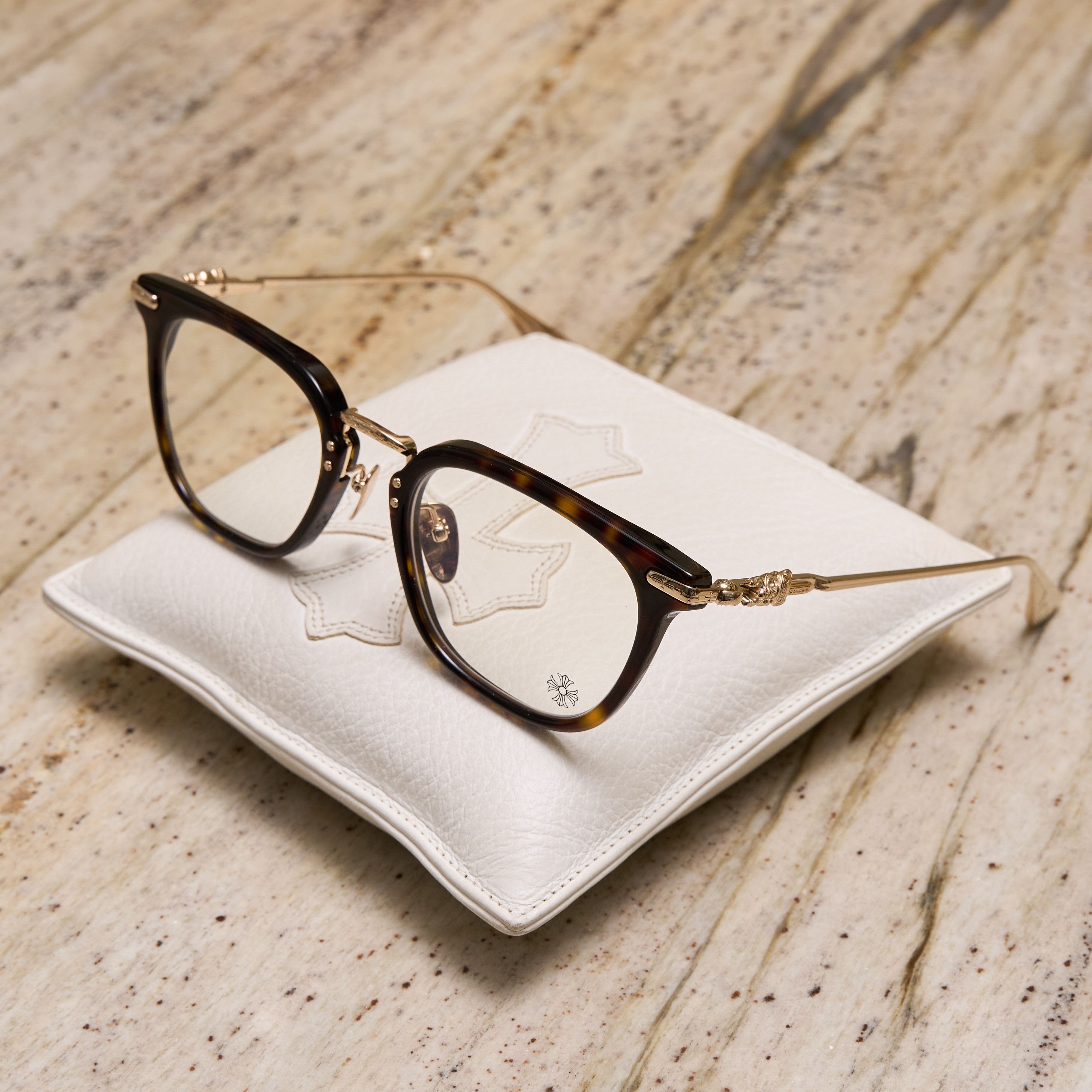 Chrome Hearts CHROME HEARTS CLOACO DARK TORTOISE/GOLD PLATED | Grailed