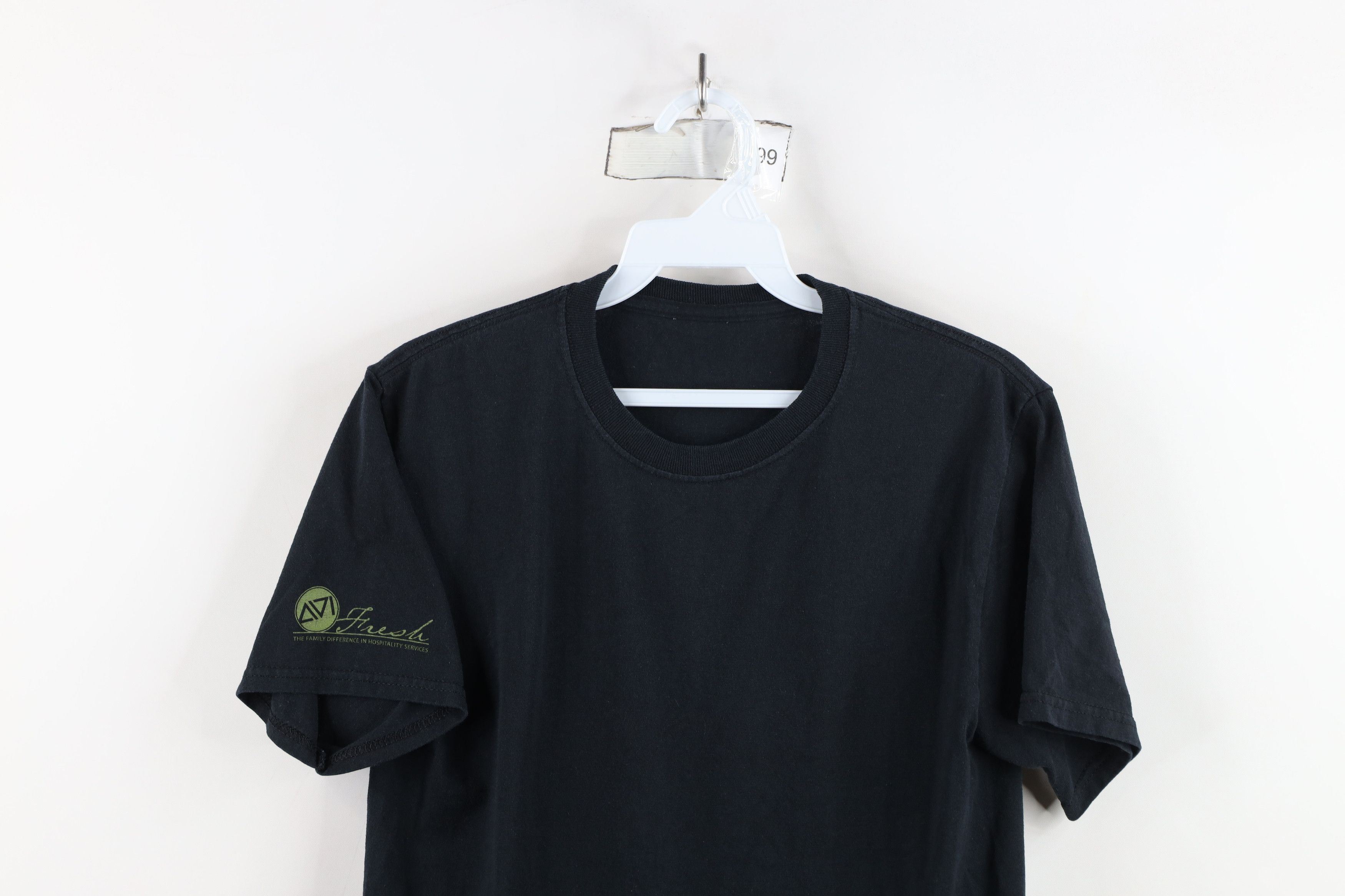 Vintage Vintage 90s Streetwear Short Sleeve T-Shirt Black Cotton Size US S / EU 44-46 / 1 - 2 Thumbnail