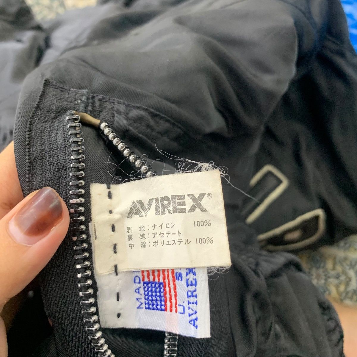 Avirex Vintage AVIREX USA MA-1 Fighter Pilot Reversible Bomber Size US XXL / EU 58 / 5 - 11 Thumbnail