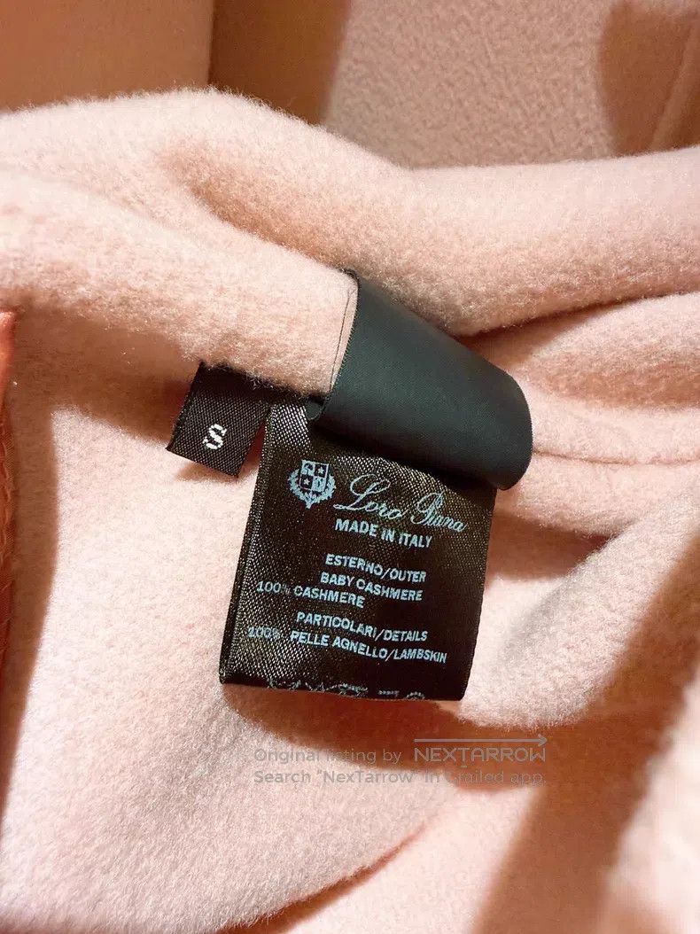Loro Piana Loro Piana Pink Volcano Collar Baby Cashmere Long Coat Size S / US 4 / IT 40 - 9 Thumbnail