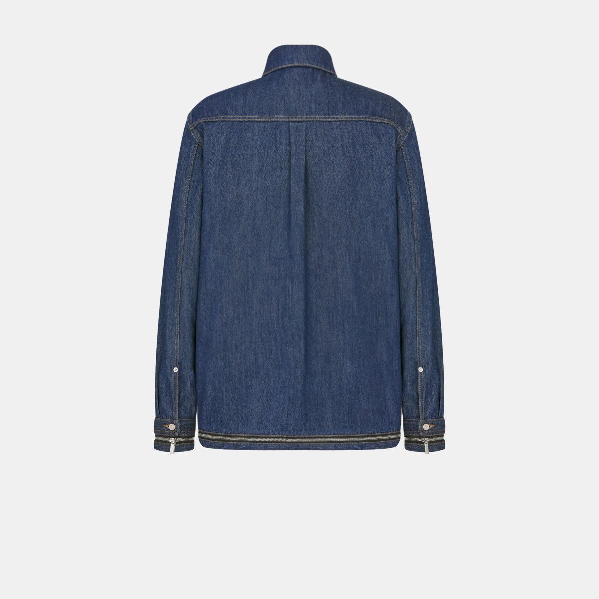 Dior o1w1db11024 Overshirt in Blue Size US XL / EU 56 / 4 - 2 Thumbnail