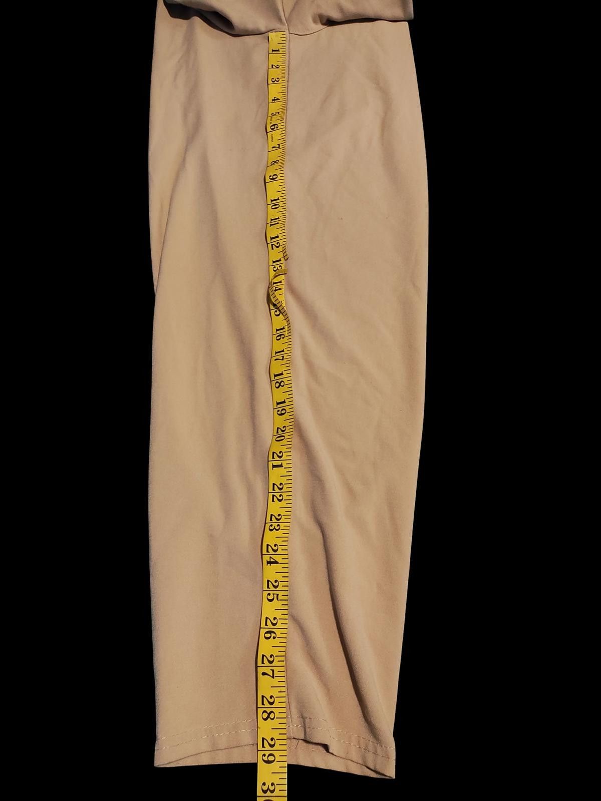 Other Nasty Gal Women's Pleated High-Waist Trousers in Camel Size 28" / US 6 / IT 42 - 7 Thumbnail