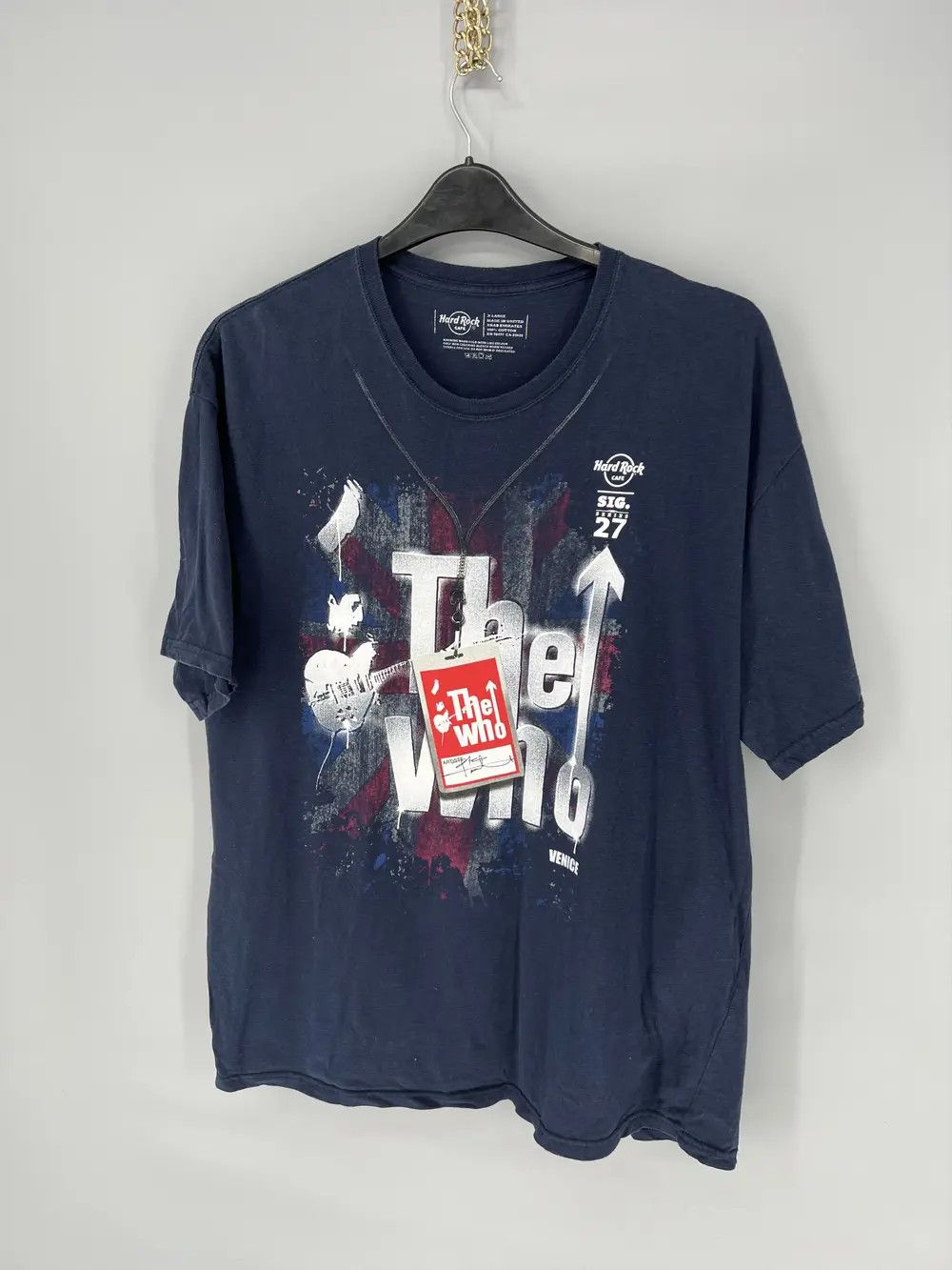 Band Tees The Who T-shirt band tee vintage rock tee size XLarge blue Size US XL / EU 56 / 4 - 3 Thumbnail