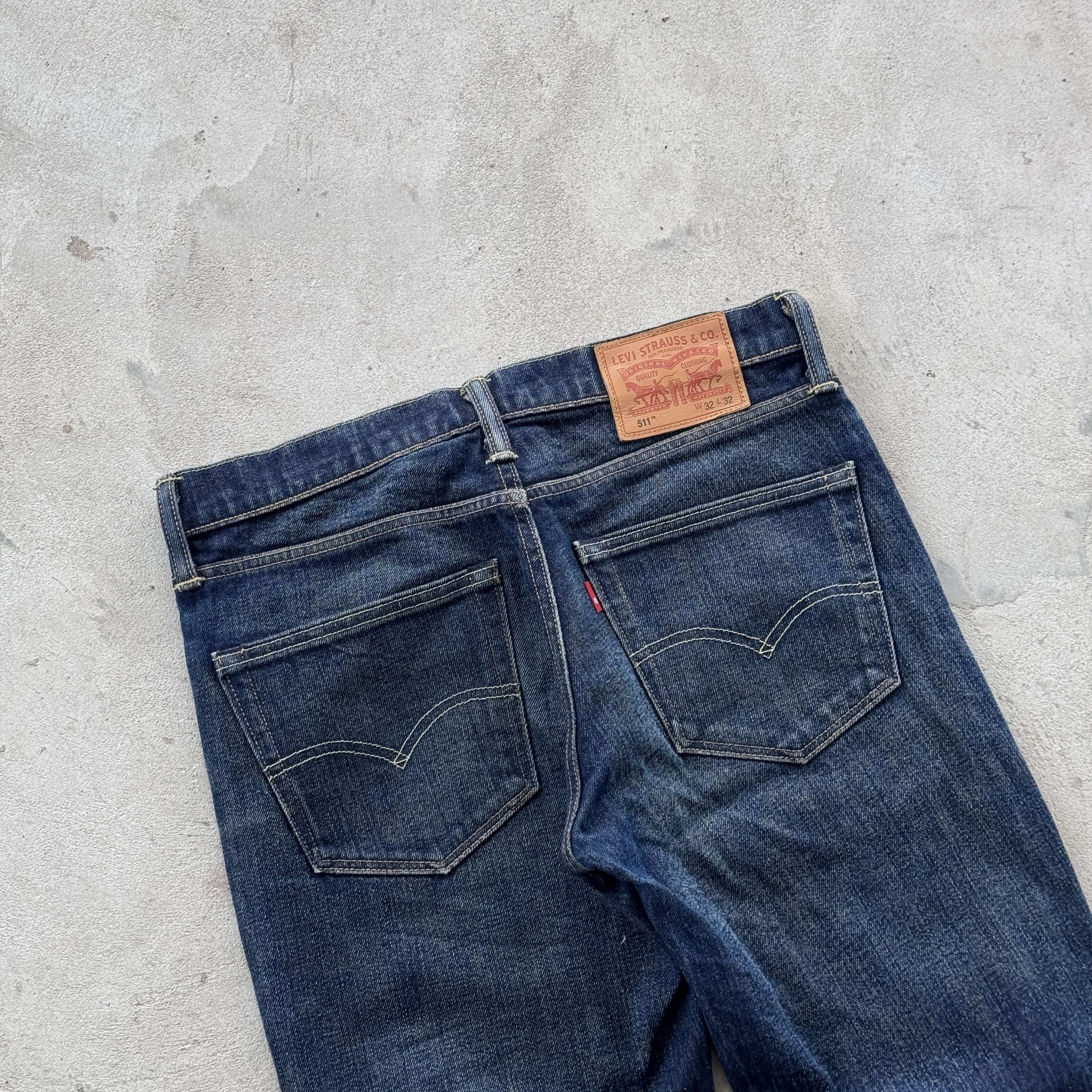 Levi's Levi’s 511 Slim White Oak Cone Denim Made in USA Size US 32 / EU 48 - 4 Thumbnail