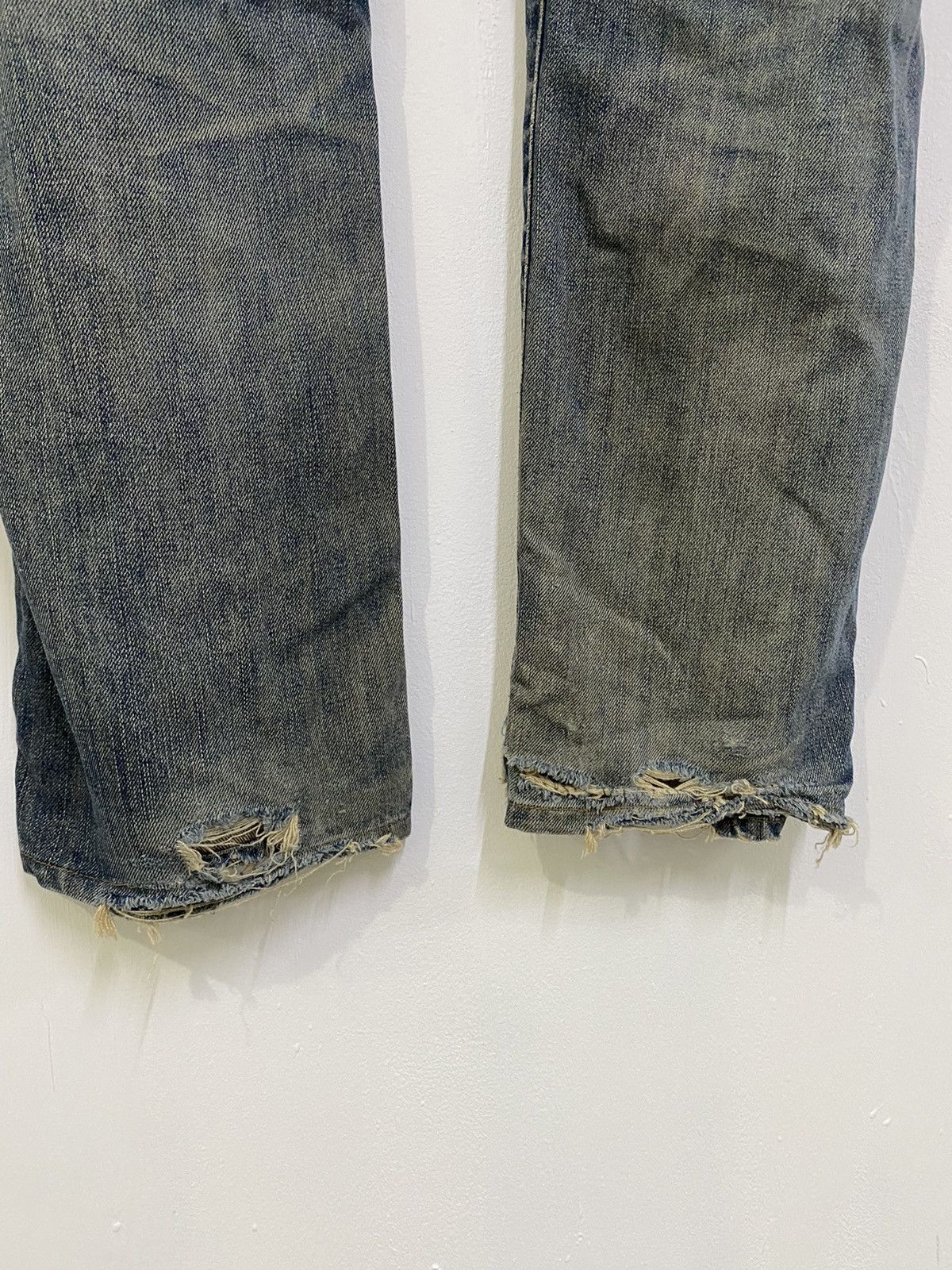 Edwin 💥VINTAGE EDWIN REWORK SHASIKO BORO JAPAN Size US 36 / EU 52 - 21 Thumbnail