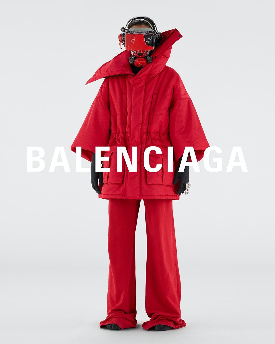 Balenciaga New — Spring 2022 Oversized Padded Jacket Size US L / EU 52-54 / 3 - 1 Thumbnail