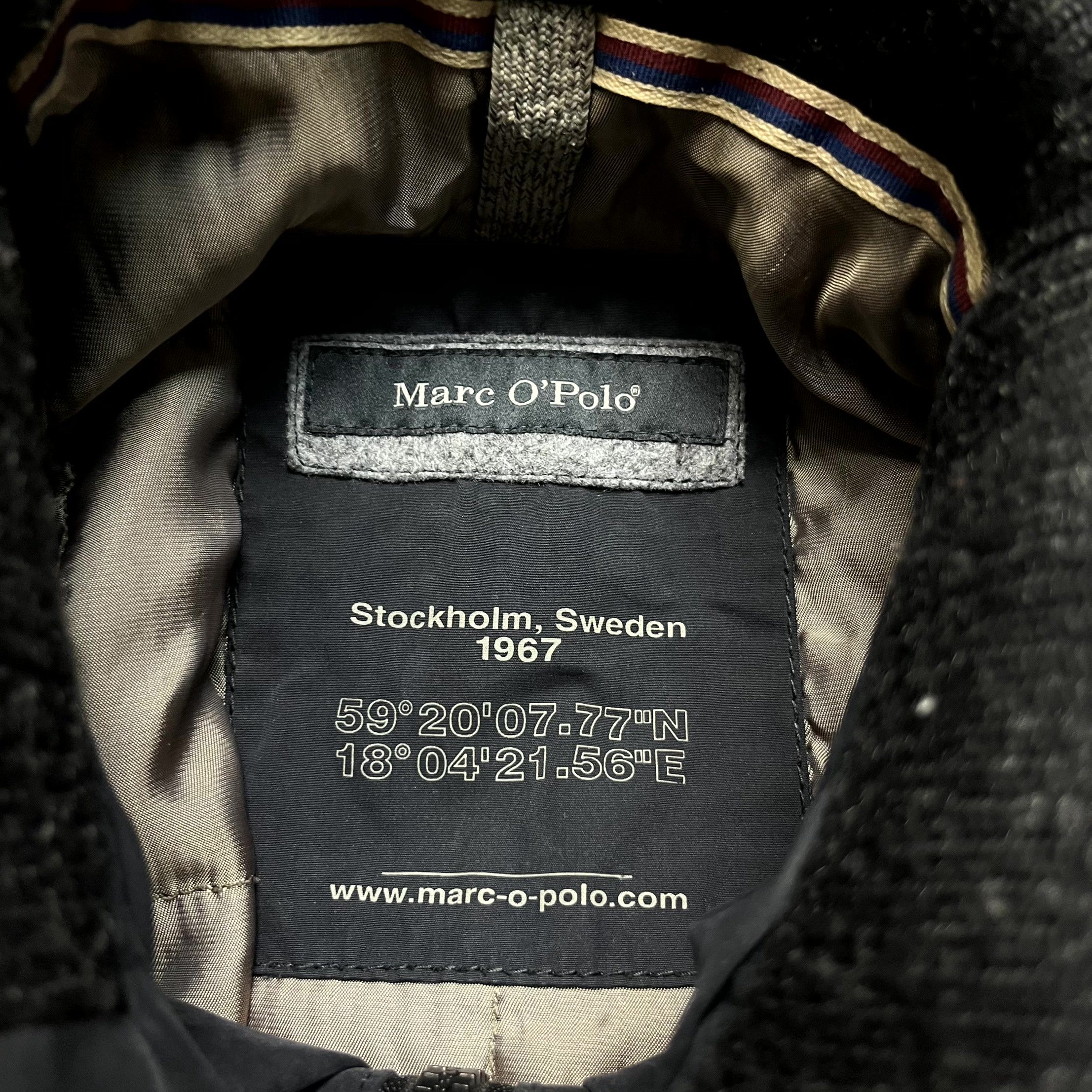 Marc O'Polo Marc O’Polo Full Zip Casual Navy Blue Bomber Jacket Size M Size US M / EU 48-50 / 2 - 6 Thumbnail