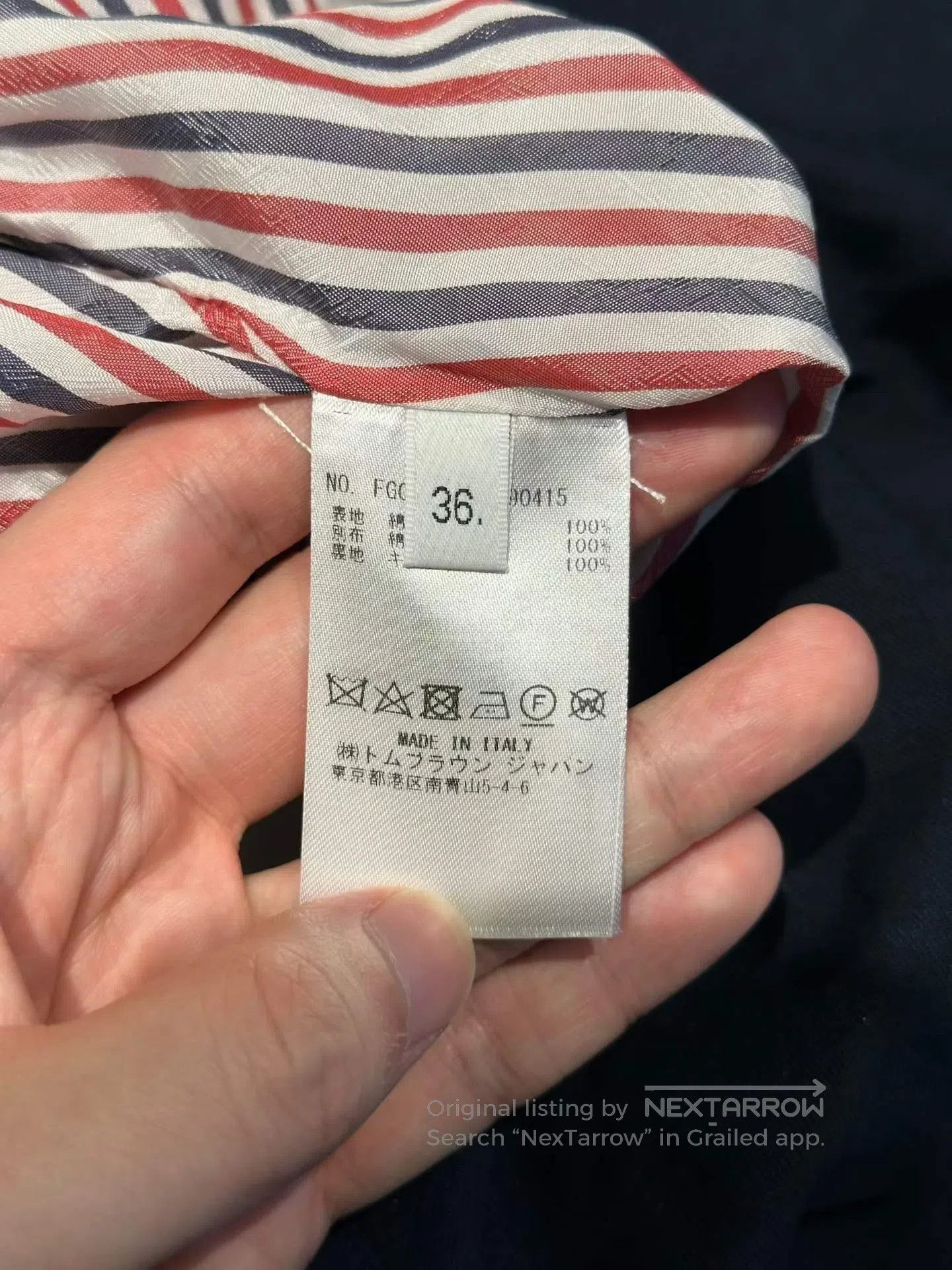 Thom Browne Thom Browne Pleated Skirt| Size 35" - 3 Thumbnail