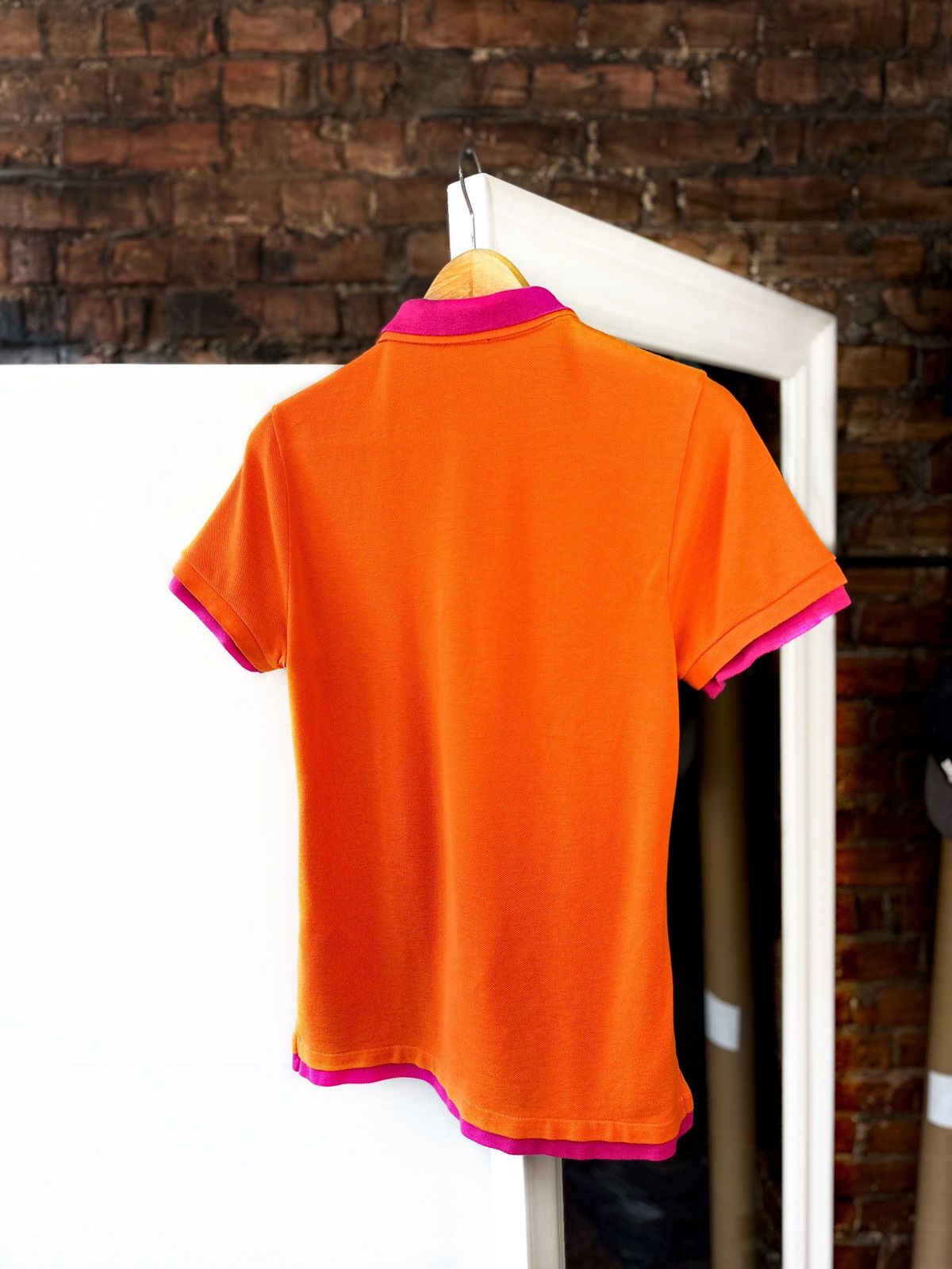 Polo Ralph Lauren Women’s Polo Ralph Lauren Double-collar polo shirt orange Size M / US 6-8 / IT 42-44 - 3 Thumbnail