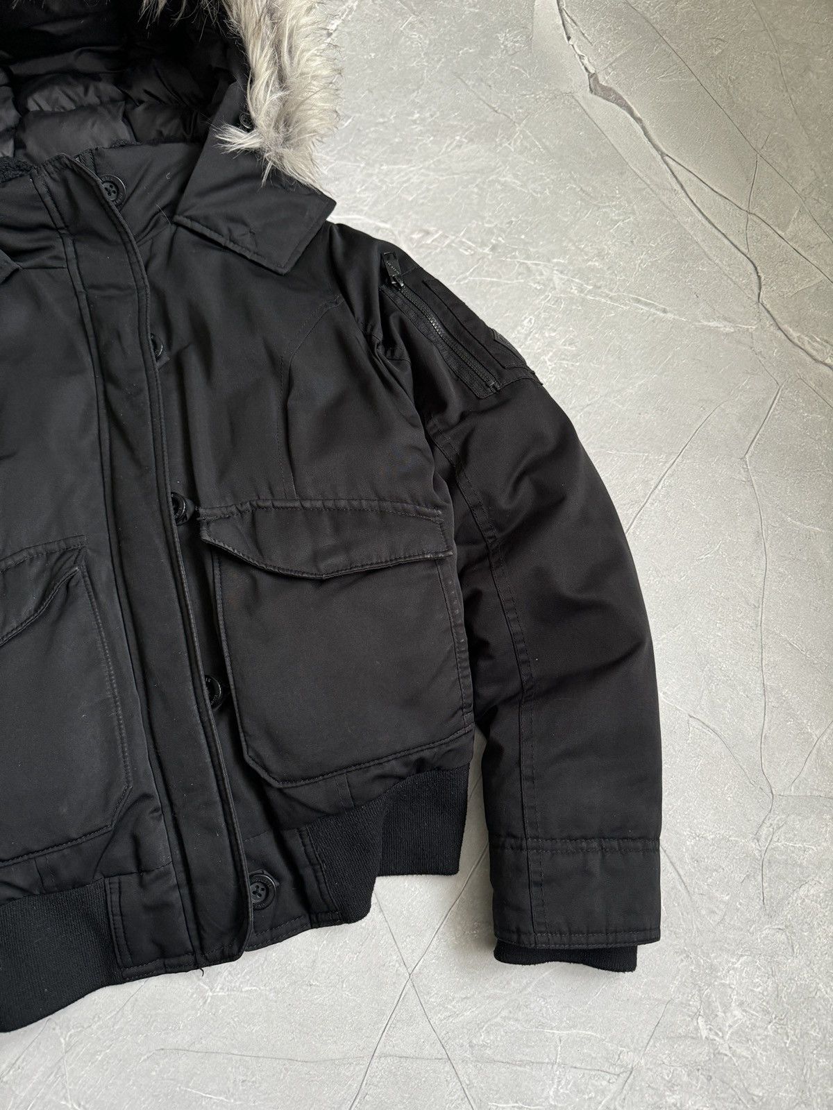 Hollister VTG Hollister Fur Hood Bomber Jacket Ifsixwasnine LGB Style Size S / US 4 / IT 40 - 5 Thumbnail