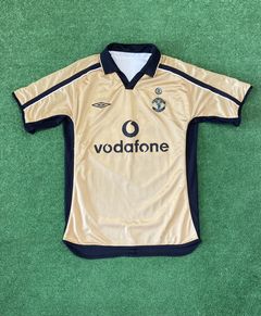 Vodafone Manchester United Jersey Umbro 2001-2002 Vintage for