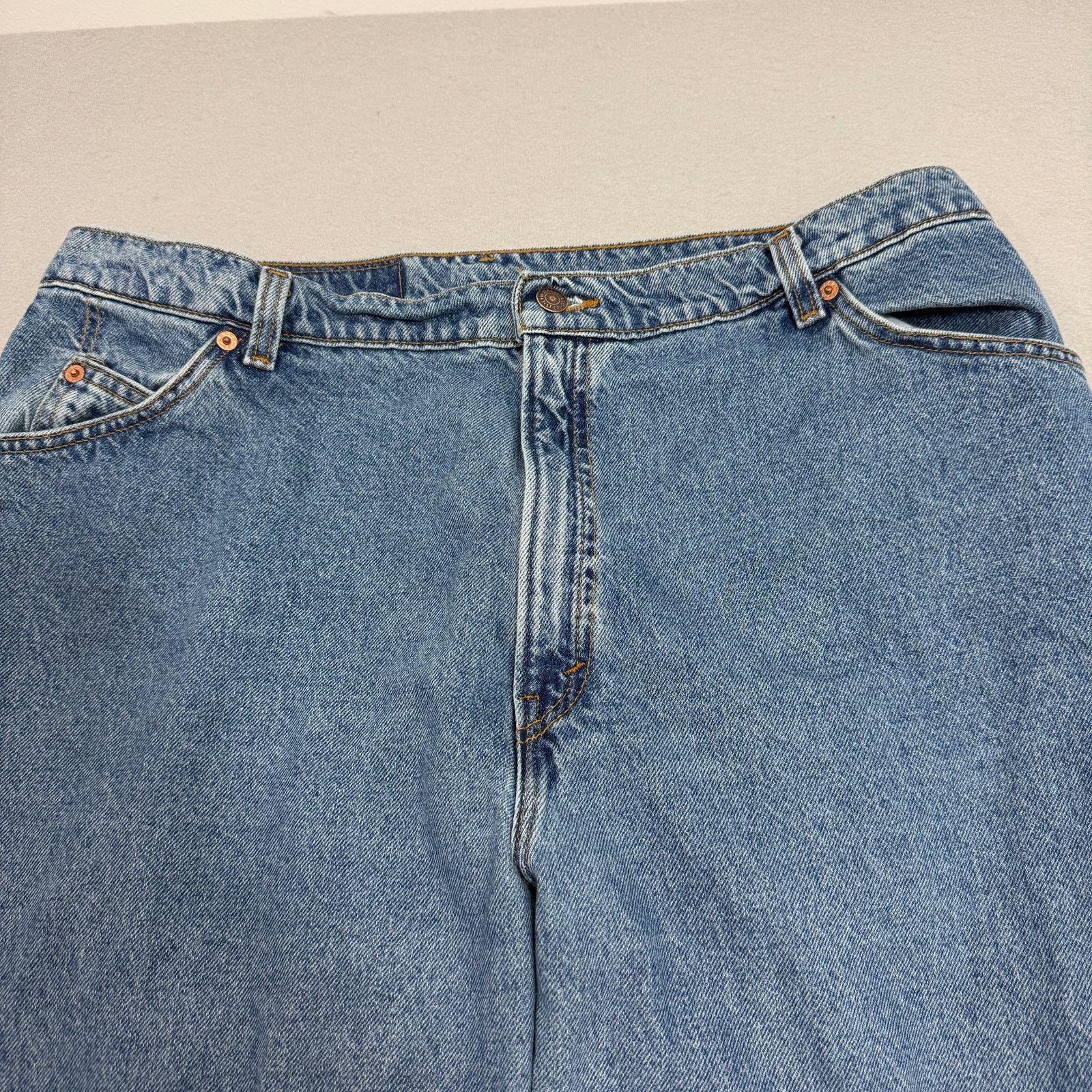 Levi's Vintage Levis 9922 Jeans 20 Orange Tab High Rise Tapered Size 42" / US 20 - 3 Thumbnail
