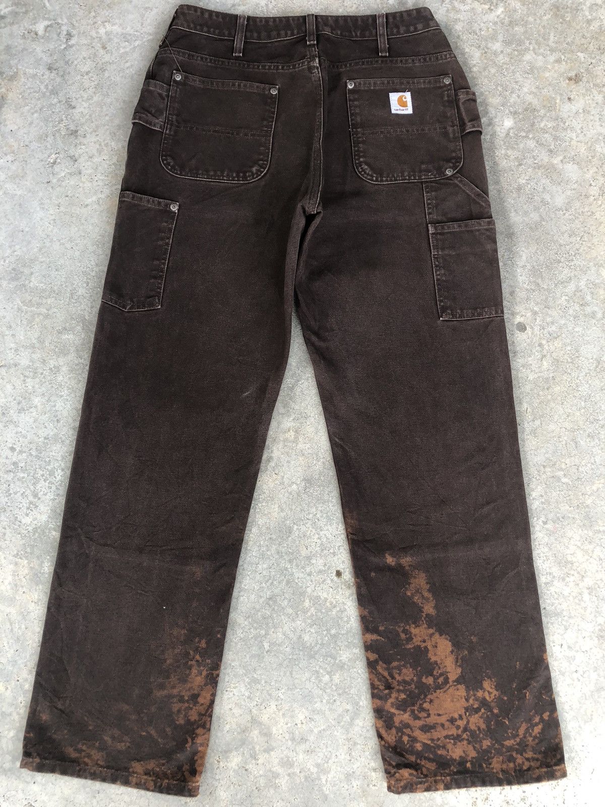 Lil Yachty Vintage Carharrt Double Knee Distressed Size US 32 / EU 48 - 2 Thumbnail