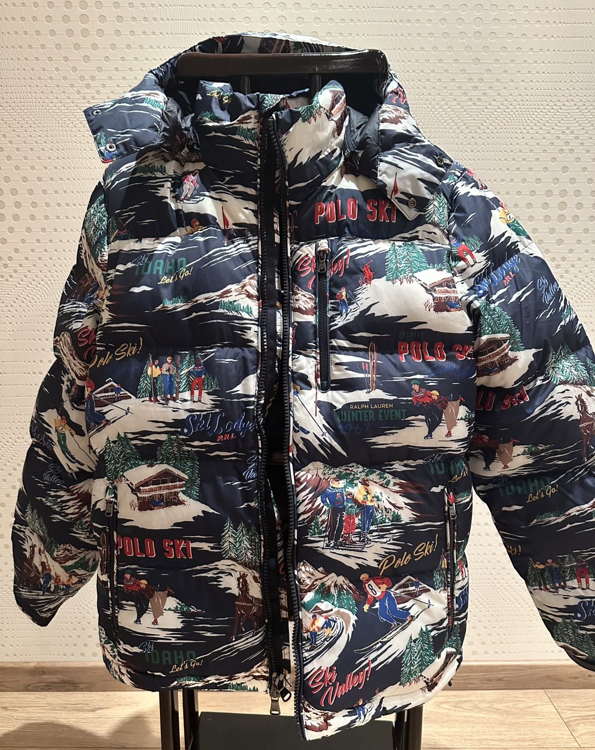 Polo Ralph Lauren RR polo ski jacket puffer Large