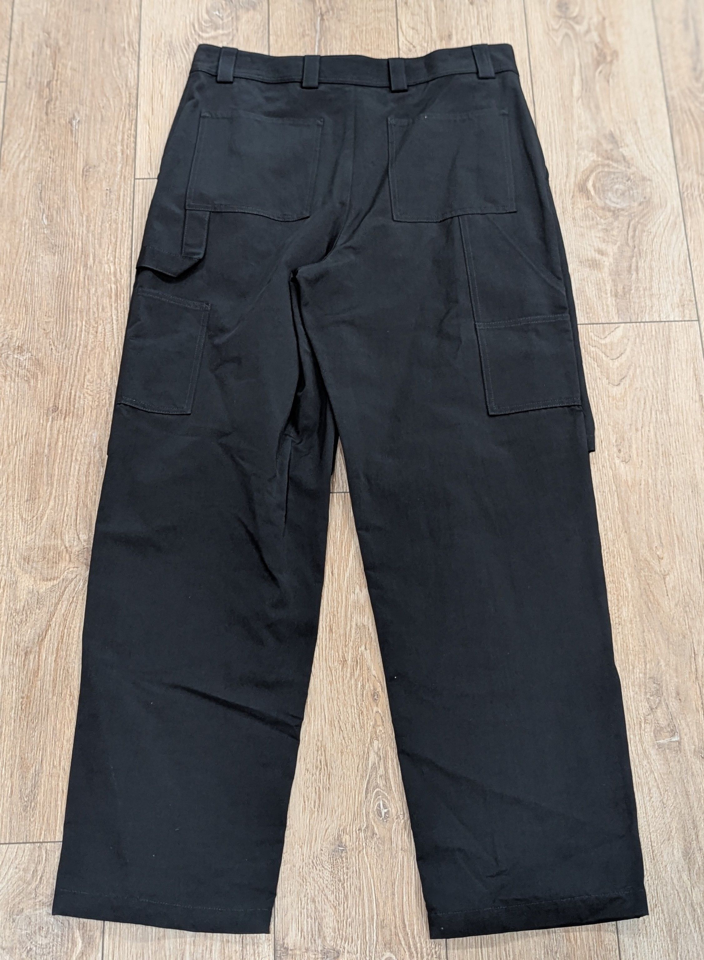 Off-White OFF-WHITE Double Layer Carpenter Pants Black Medium Size US 32 / EU 48 - 4 Thumbnail