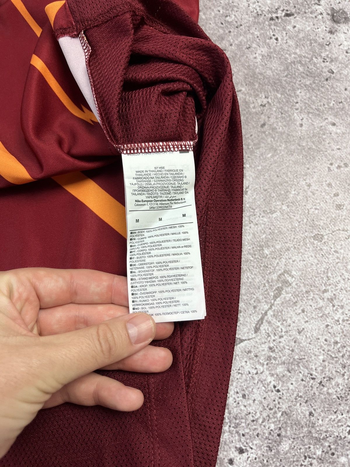 Nike Nike AS Roma 2017-18 Training Soccer Shirt Jersey Size US M / EU 48-50 / 2 - 9 Thumbnail