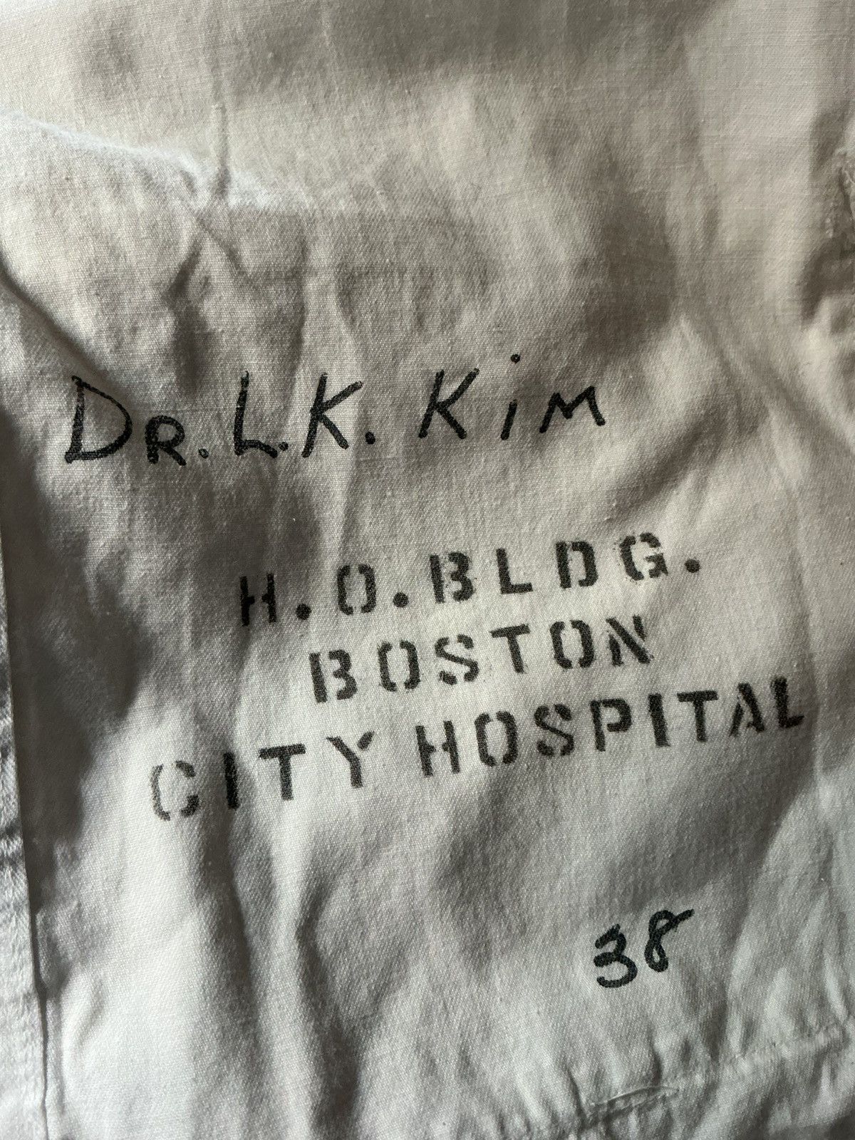 Vintage Vintage 40s 50s Doctor Medical Boston Hospital Uniform Shirt Size US S / EU 44-46 / 1 - 11 Thumbnail