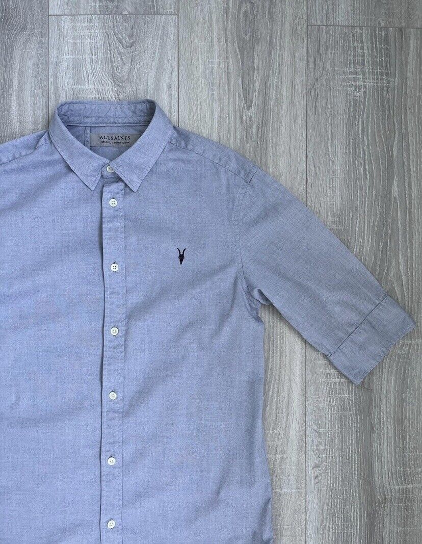 Allsaints AllSaints Short Sleeve Shirt Streetwear Size M Size US M / EU 48-50 / 2 - 2 Thumbnail