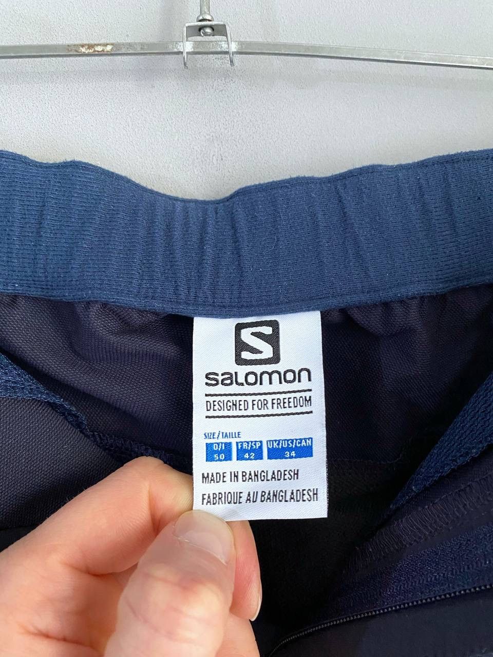 Salomon Salomon Men Wayfarer Mountain Hiking Trekking Pants W34 L31 Size US 34 / EU 50 - 17 Thumbnail
