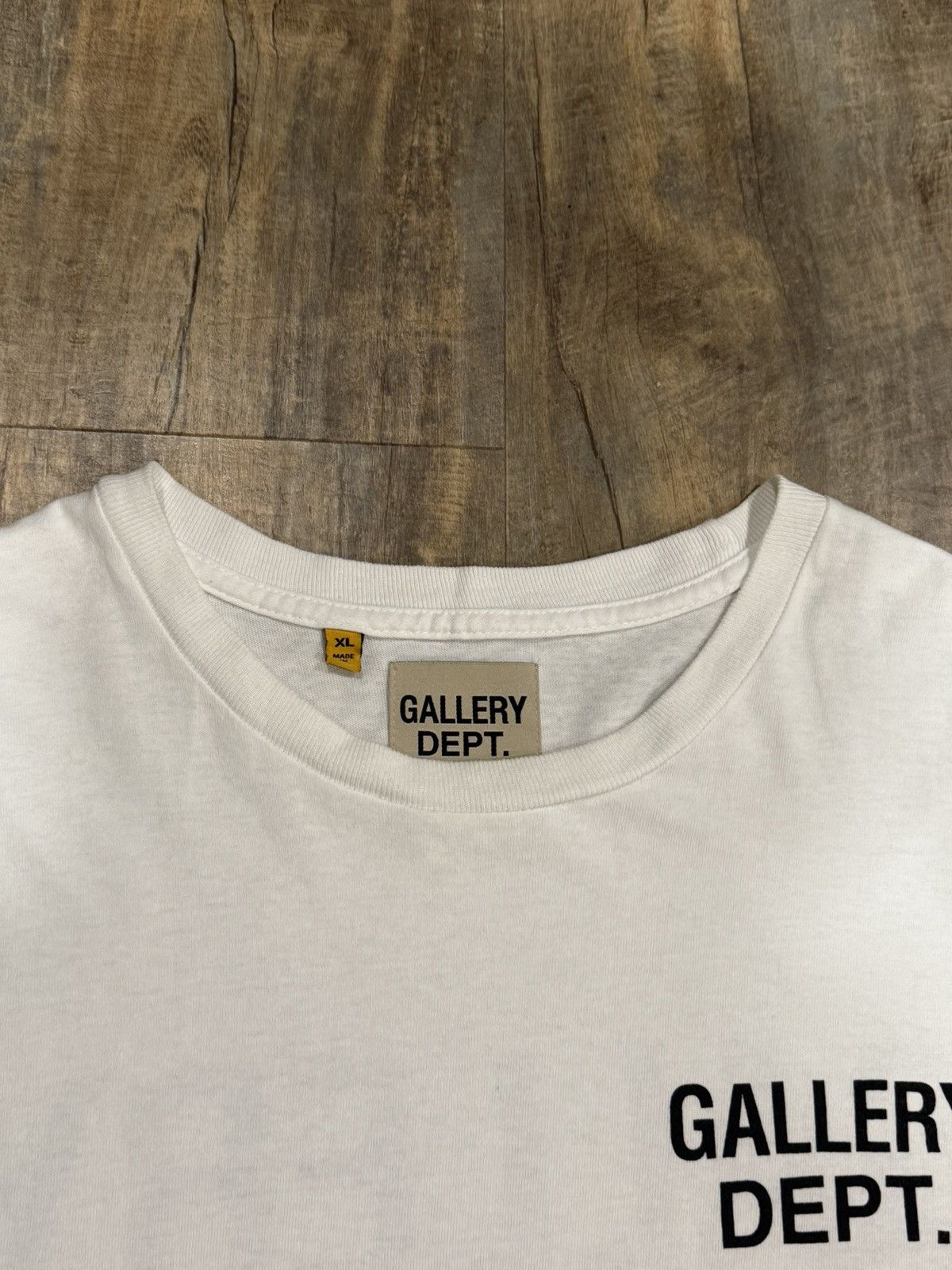 Gallery Dept. RARE Gallery Dept Souvenir Logo White Tee Hollywood Size US XL / EU 56 / 4 - 6 Thumbnail