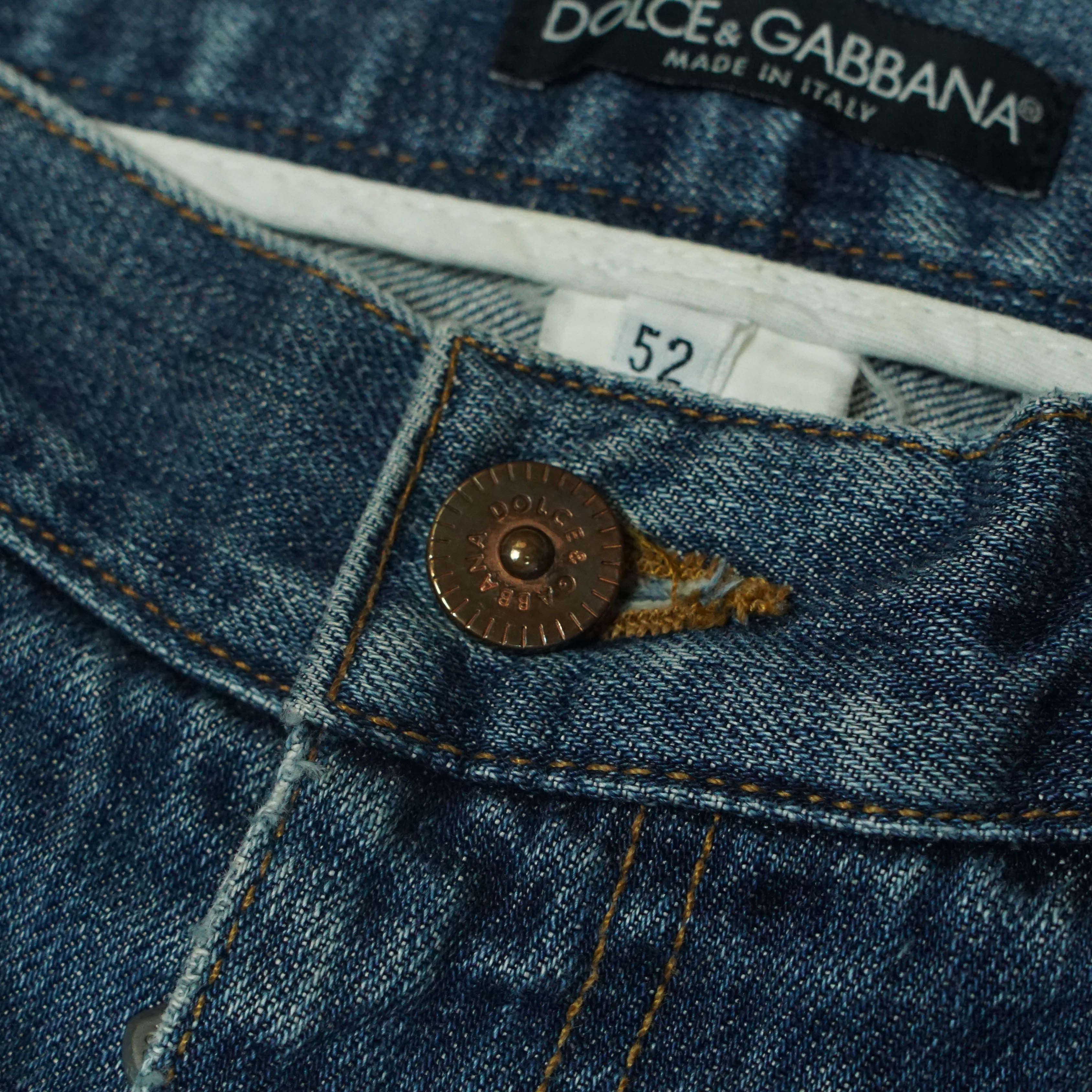 Dolce & Gabbana *NoTariff Dolce & Gabbana Denim Pants Size US 36 / EU 52 - 9 Thumbnail