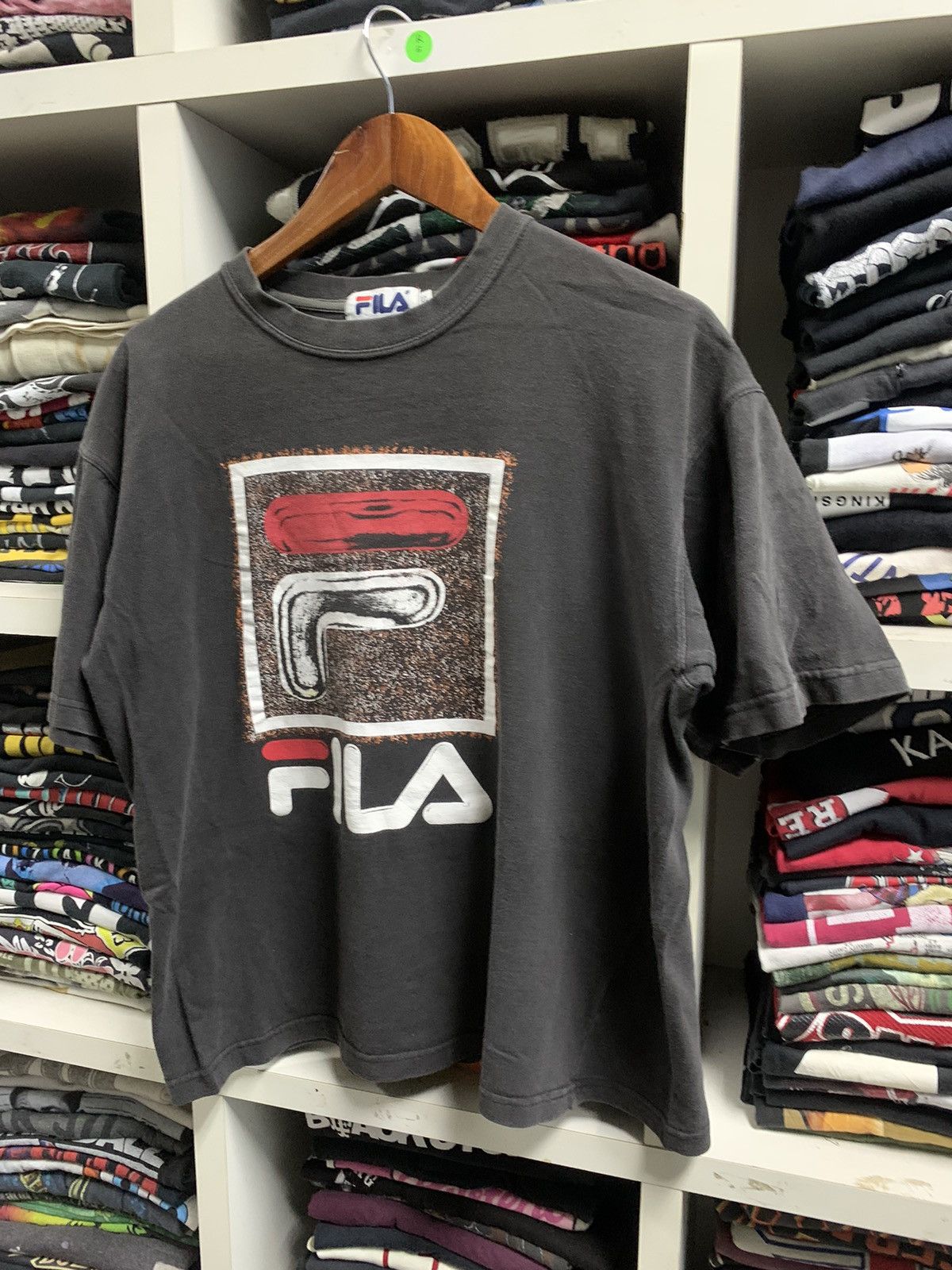 Bjorn Borg × Fila × Vintage Vintage 90s Fila big logo Size US S / EU 44-46 / 1 - 6 Thumbnail