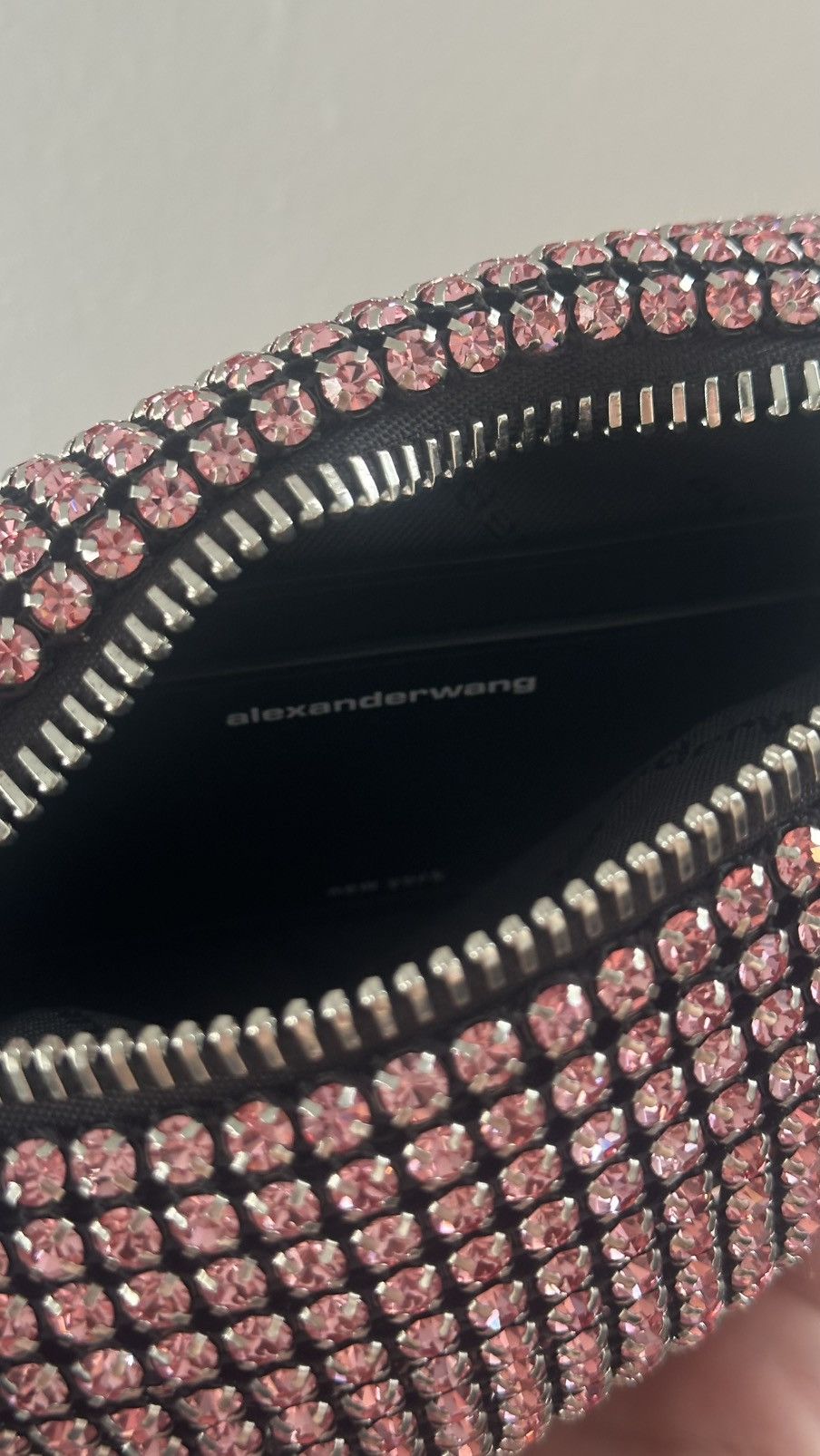 Alexander Wang Pink bedazzled AW purse Size ONE SIZE - 5 Thumbnail