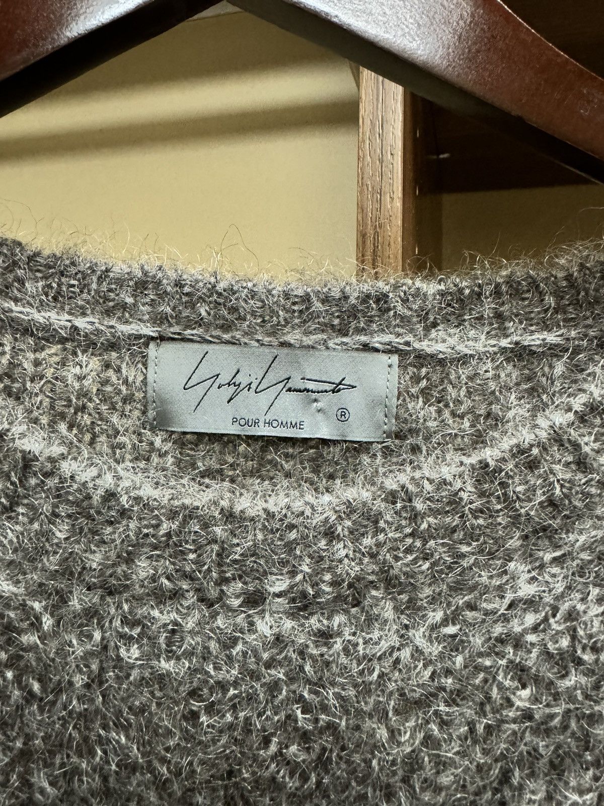 Yohji Yamamoto Yohji Yamamoto Pour Homme Sweater Size US L / EU 52-54 / 3 - 3 Thumbnail
