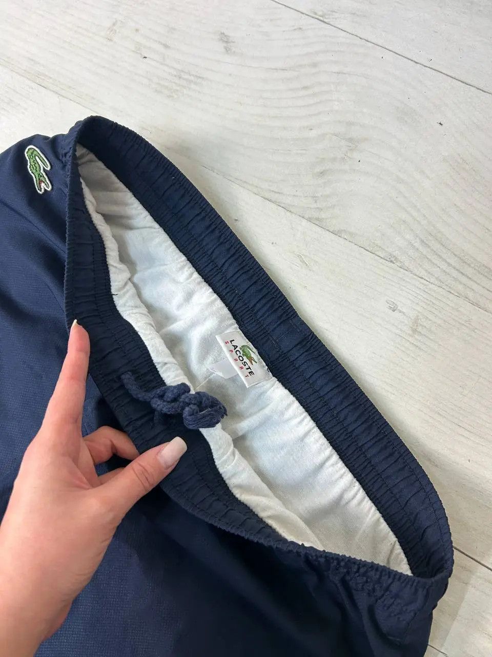 Lacoste Vintage Lacoste Track Sport Pants Drill Size US 30 / EU 46 - 8 Thumbnail