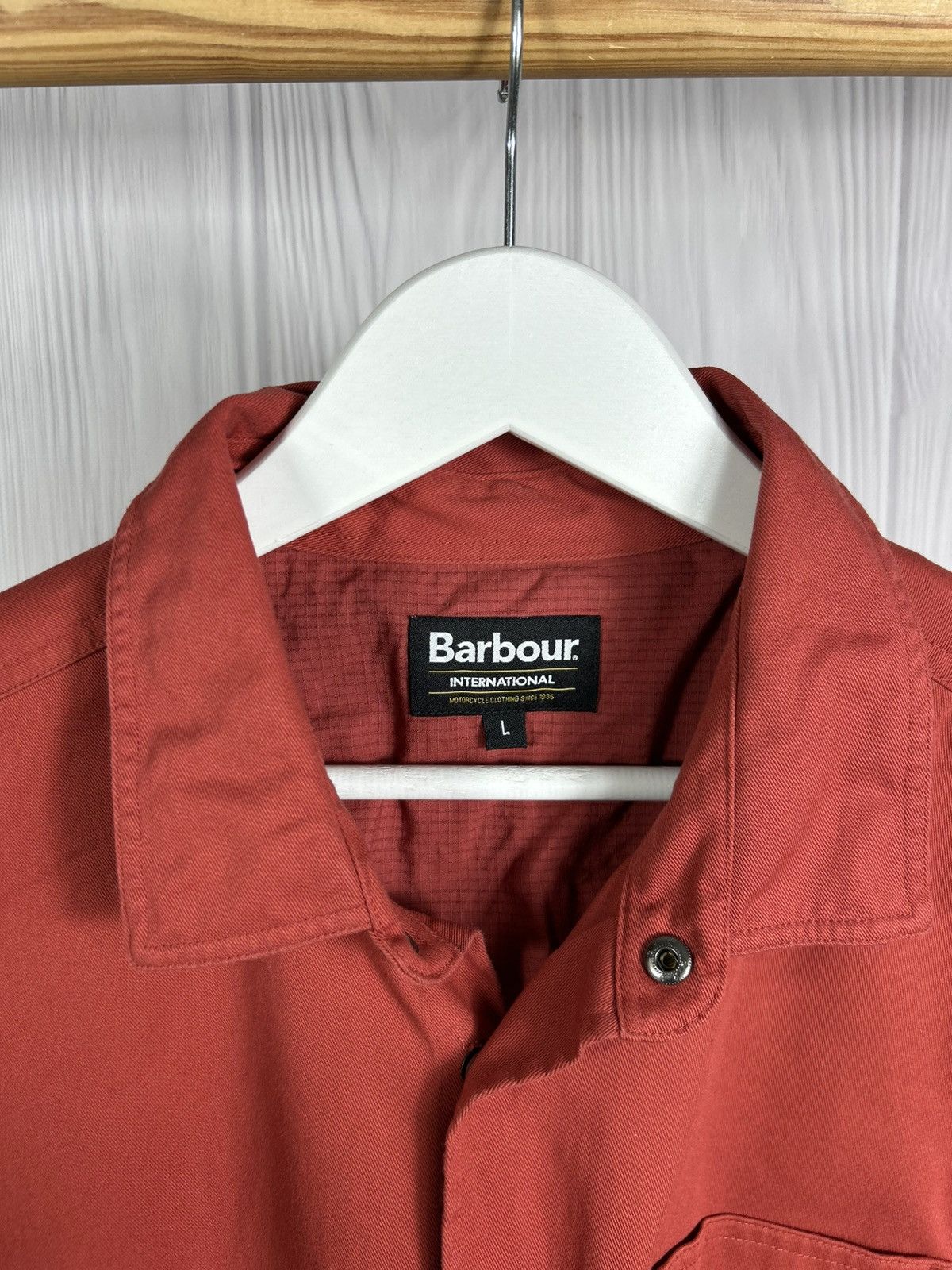 Barbour Barbour International Overshirt Light Jacket size L Size US L / EU 52-54 / 3 - 5 Thumbnail