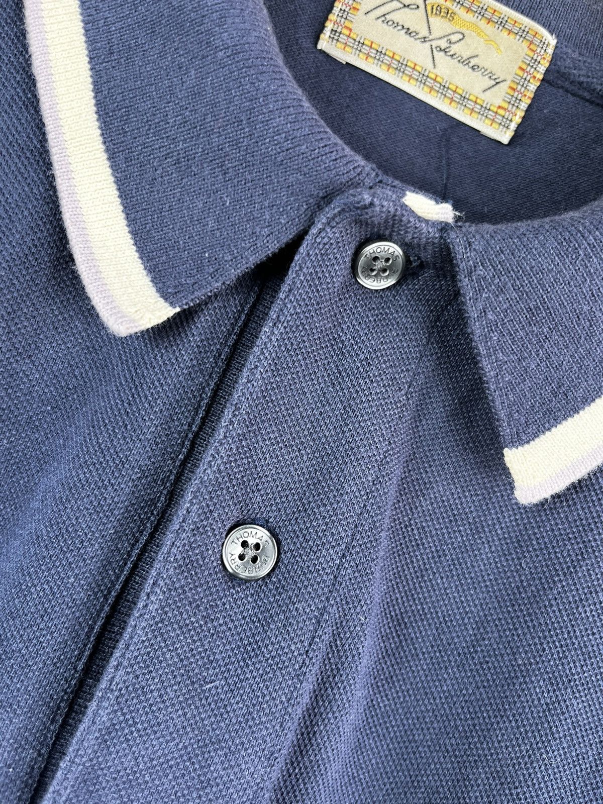 Burberry Thomas Burberry polo shirt vintage size L Size US XL / EU 56 / 4 - 5 Thumbnail