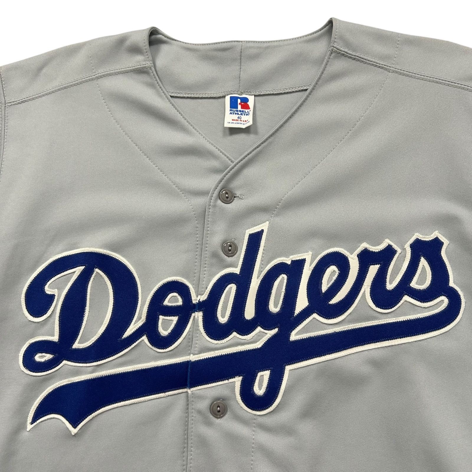 MLB × Russell Athletic × Vintage 90s LOS ANGELES DODGERS RUSSELL DIAMOND COLLECTION JERSEY 40 Size US M / EU 48-50 / 2 - 2 Thumbnail