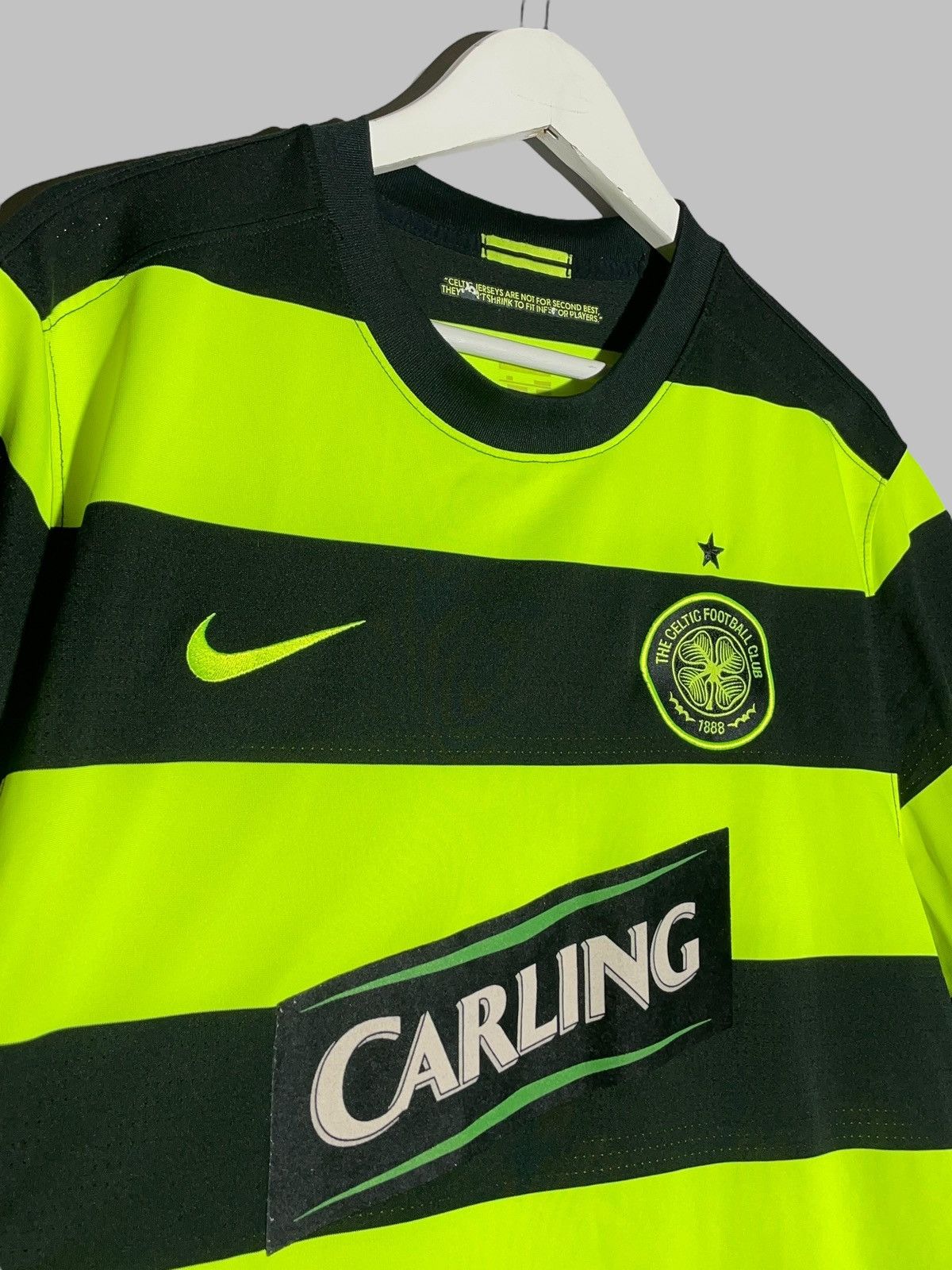 Nike × Vintage Celtic FC Nike 2009/10 Away Football Shirt Soccer Jersey Size US XL / EU 56 / 4 - 3 Thumbnail