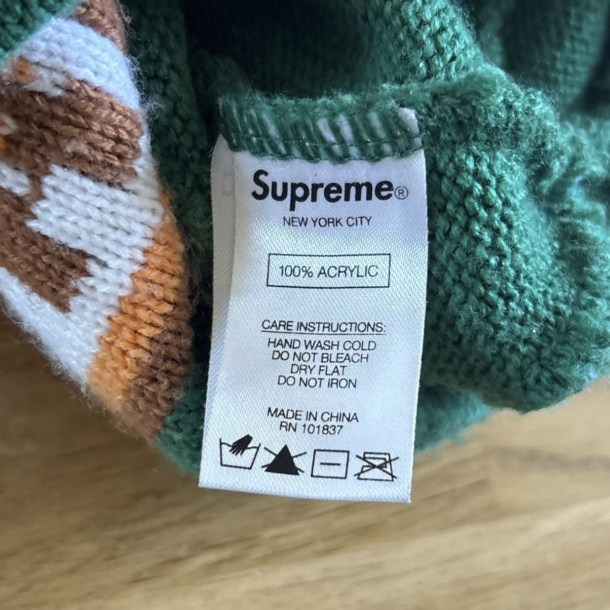 Supreme Supreme Green Ski Mask Beanie Size ONE SIZE - 4 Thumbnail