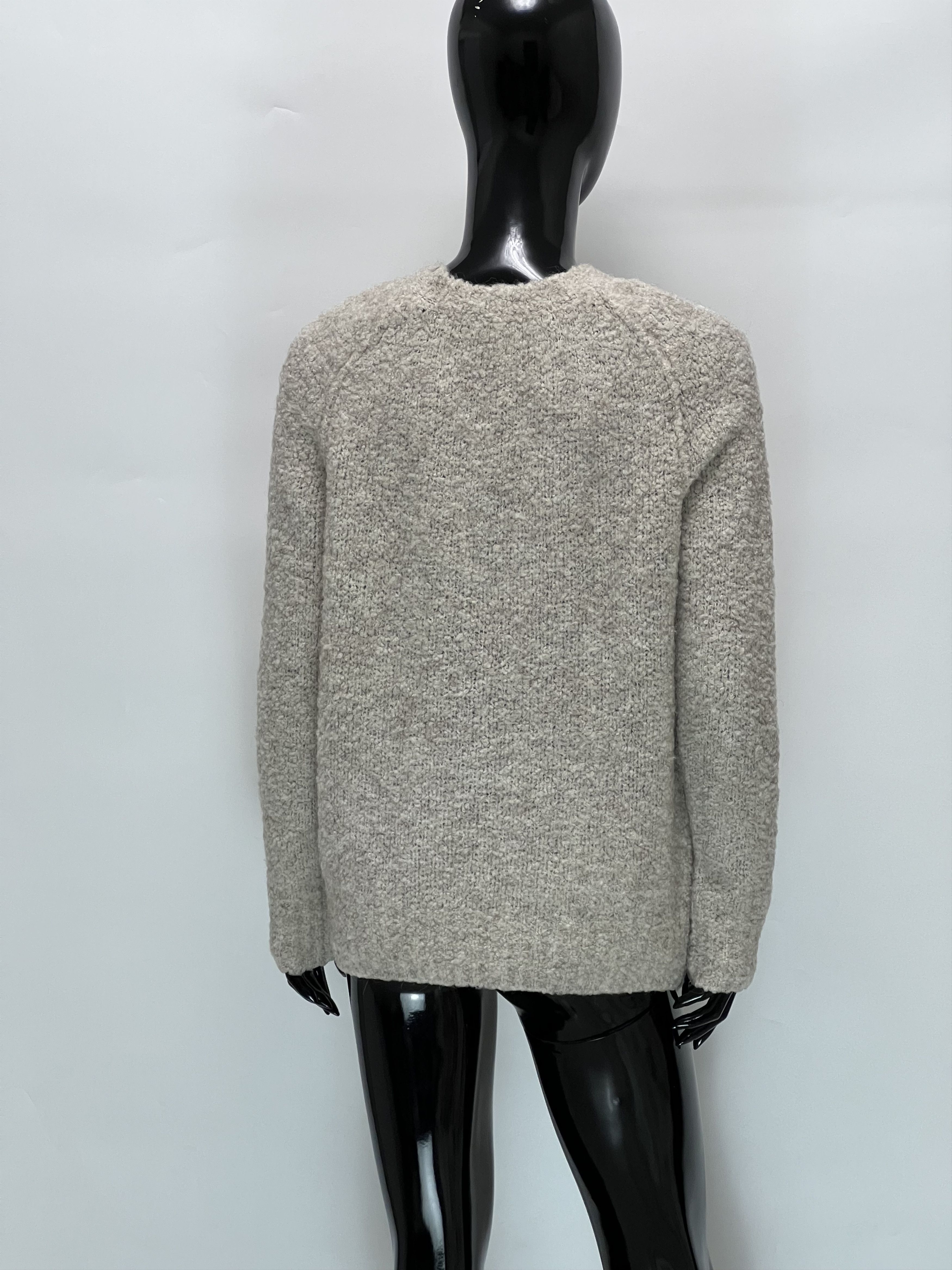 forte_forte Forte_Forte Women's Beige Wool Alpaca Knit Sweater Size 2 Size M / US 6-8 / IT 42-44 - 3 Thumbnail