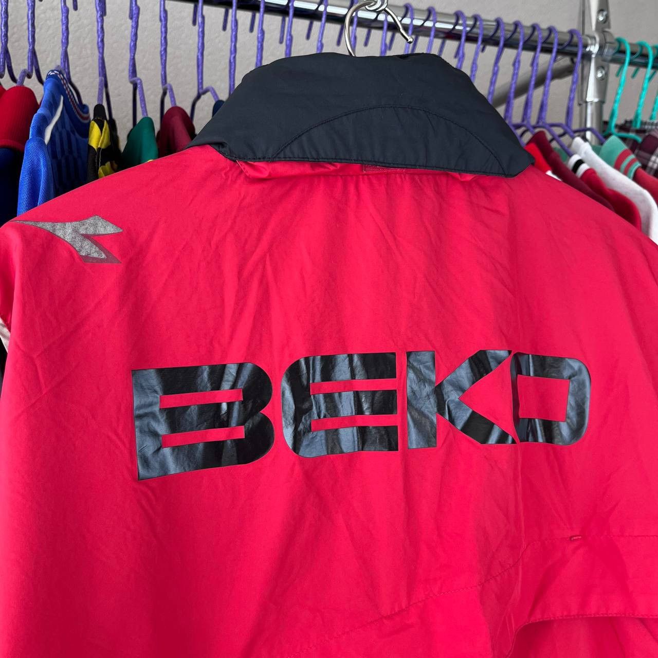 Vintage Diadora Fc Watford 2007/2008 Training Windbreaker Jacket Size US XL / EU 56 / 4 - 4 Thumbnail