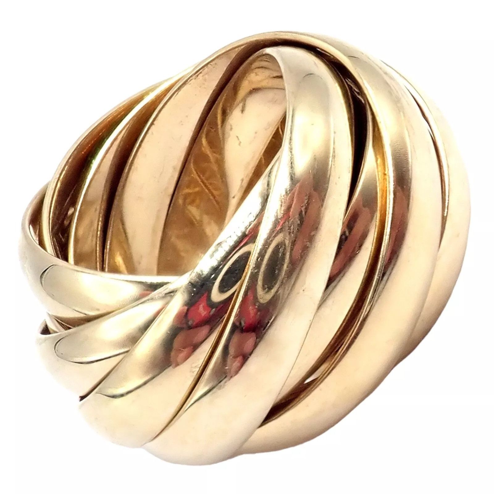 Tiffany & Co. Tiffany & Co Gold 9 Row Melody Calife Picasso Ring 5 Size ONE SIZE - 11 Thumbnail