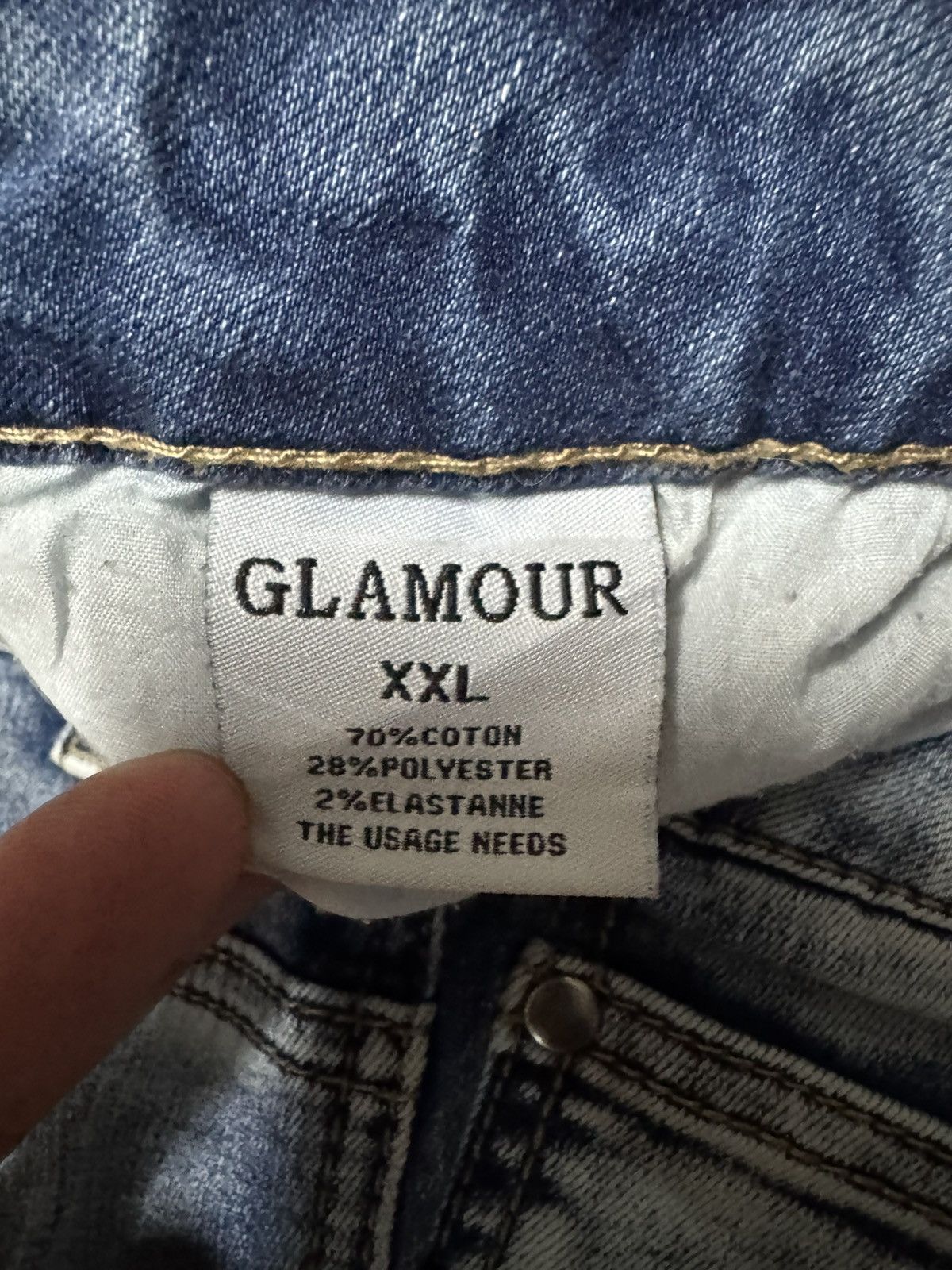 20471120 VINTAGE FLARED GLAMOUR OUTFITTERS SICK WASHED CARGO PUNK Size US 33 - 10 Thumbnail