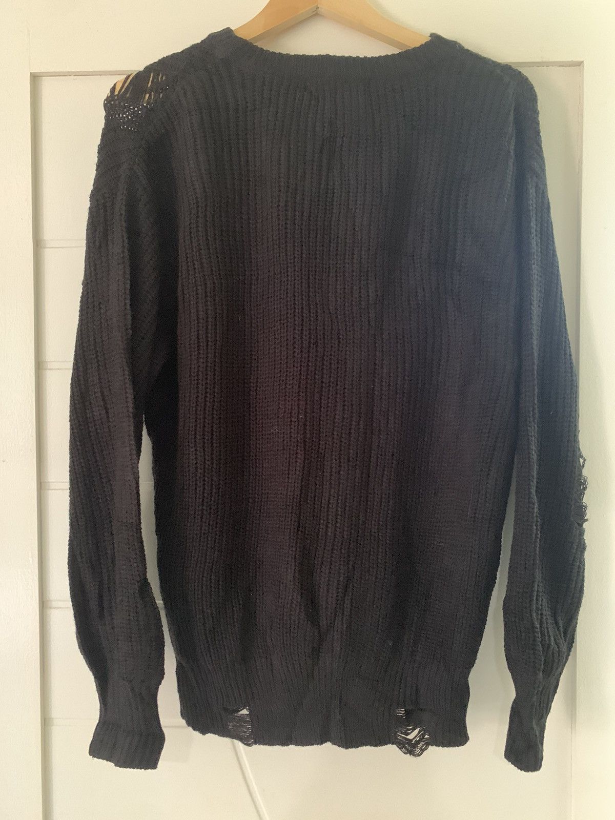 Japanese Brand × Vintage Japanese Vintage Brand Black Knitwear Size S / US 4 / IT 40 - 7 Thumbnail