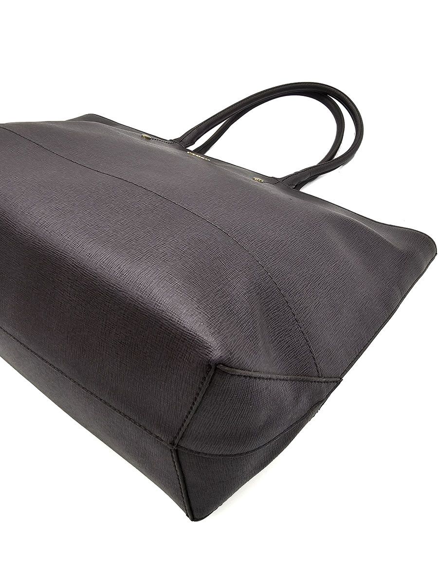 Furla Furla Melissa Gray Leather Shopper Tote Size ONE SIZE - 7 Thumbnail